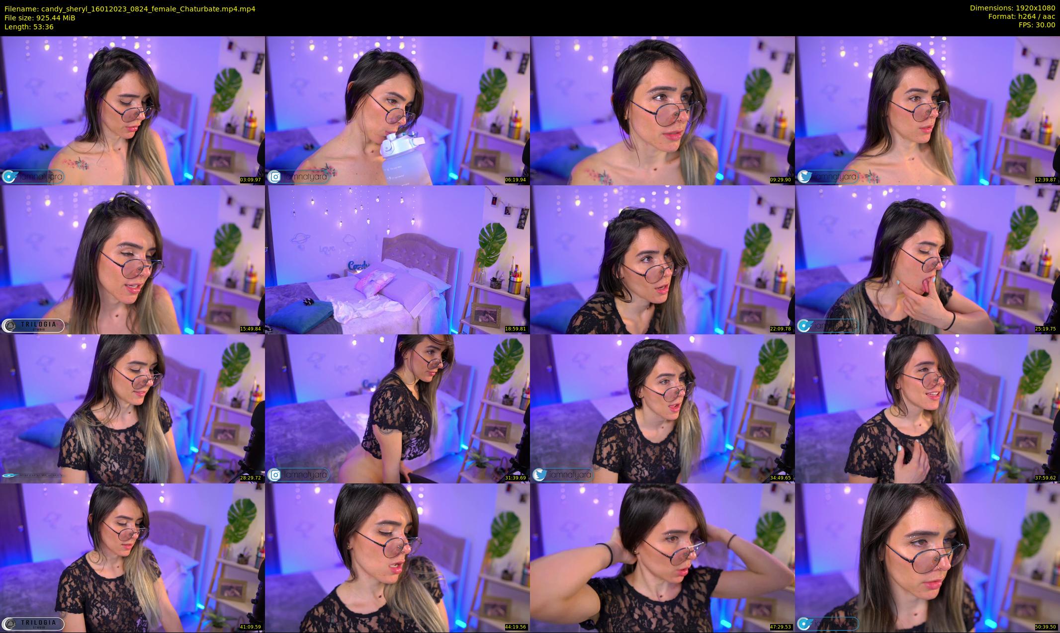 candy_sheryl — 54 minute Chaturbate female cam show recording, 1080p, Jan 16, 2023
