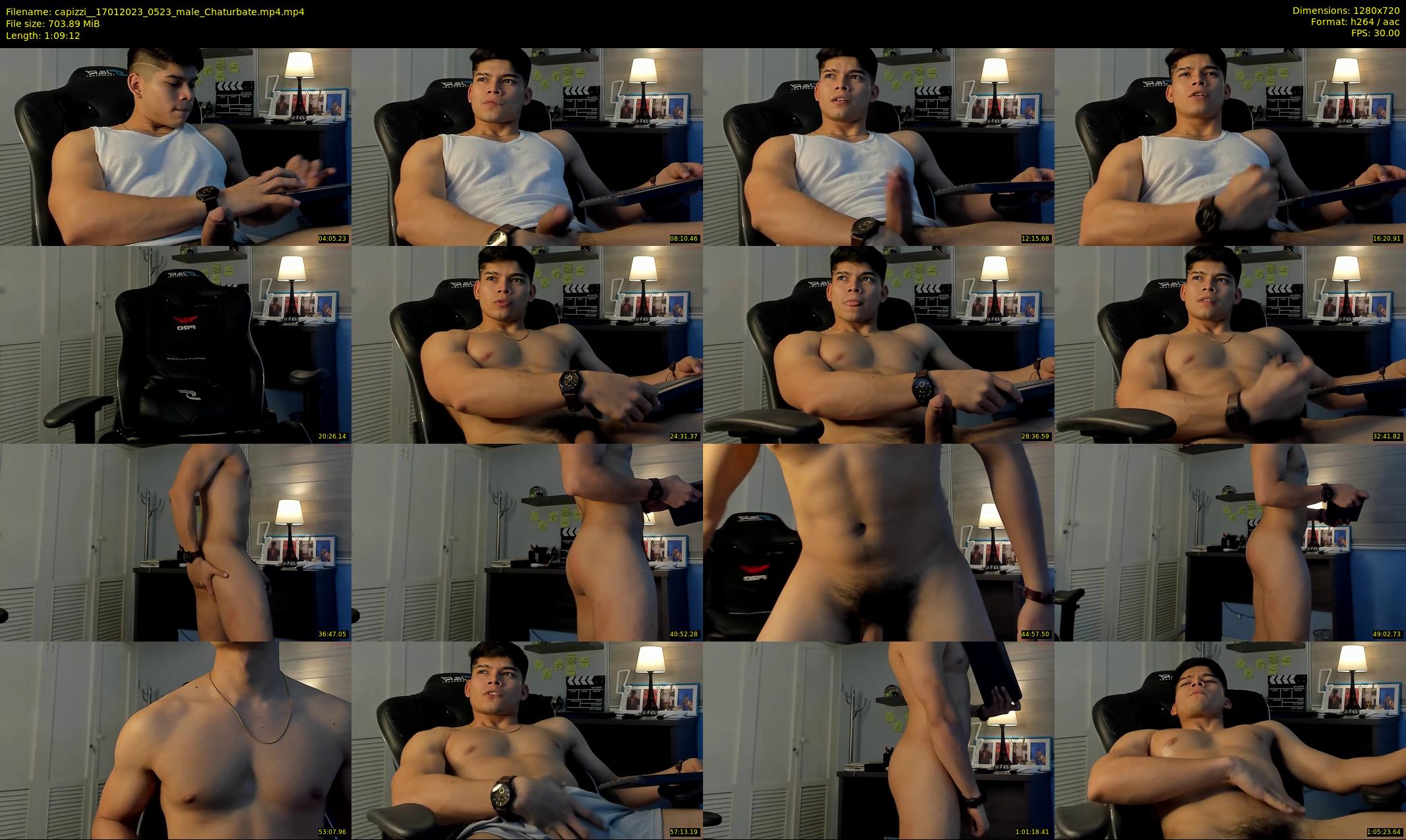 capizzi_ — 70 minute Chaturbate male cam show recording, 720p, Jan 17, 2023