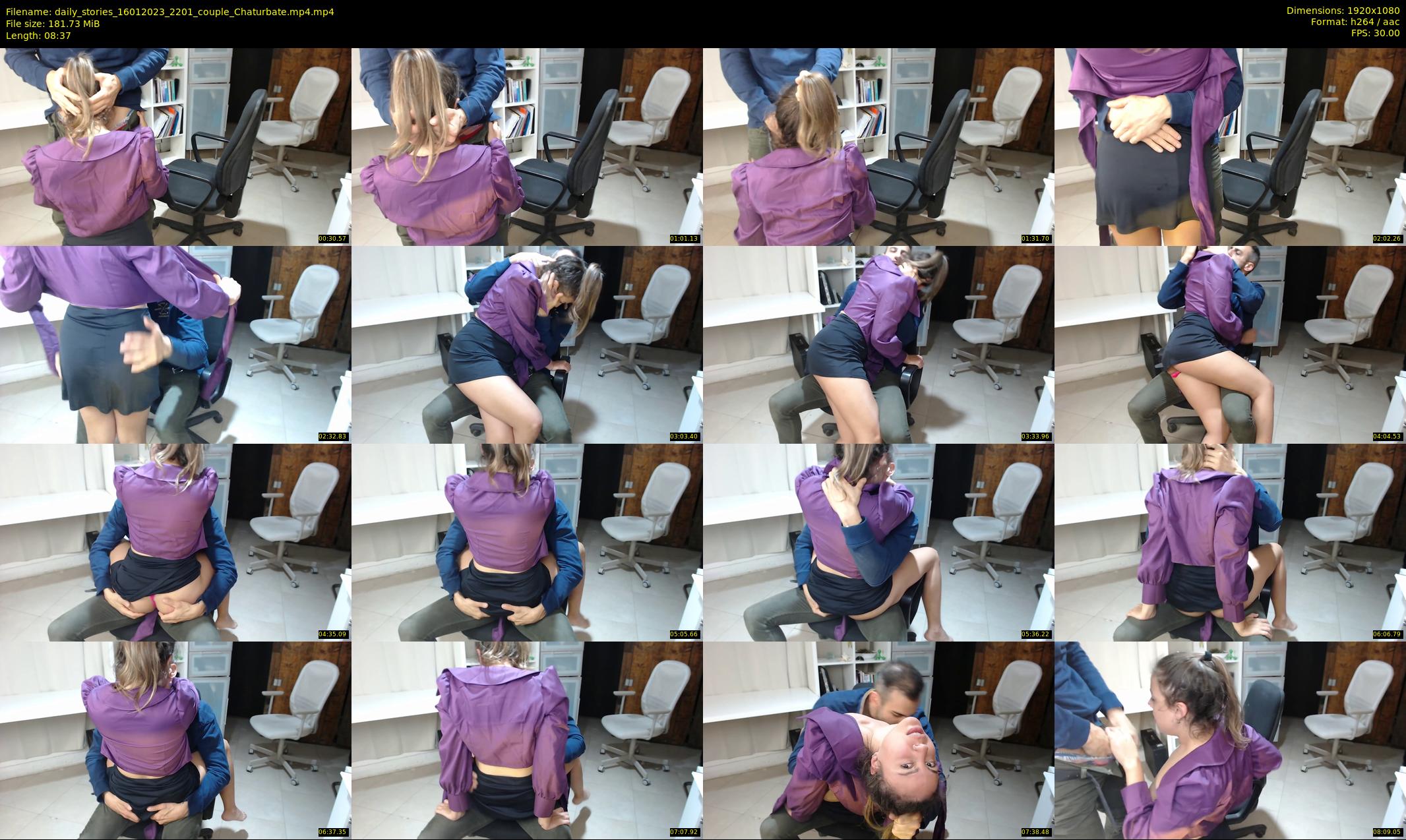 daily_stories — 9 minute Chaturbate couple cam show recording, 1080p, Jan 16, 2023