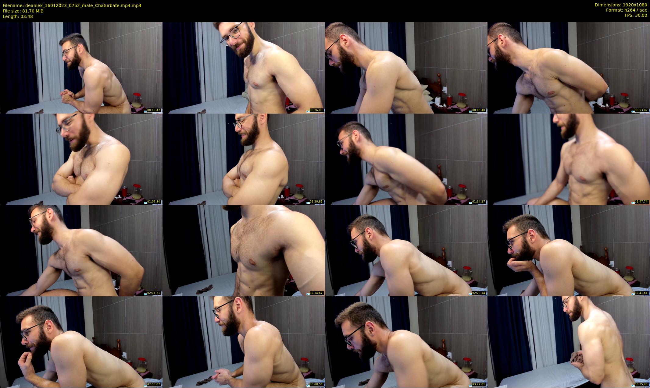 deanlek — 4 minute Chaturbate male cam show recording, 1080p, Jan 16, 2023