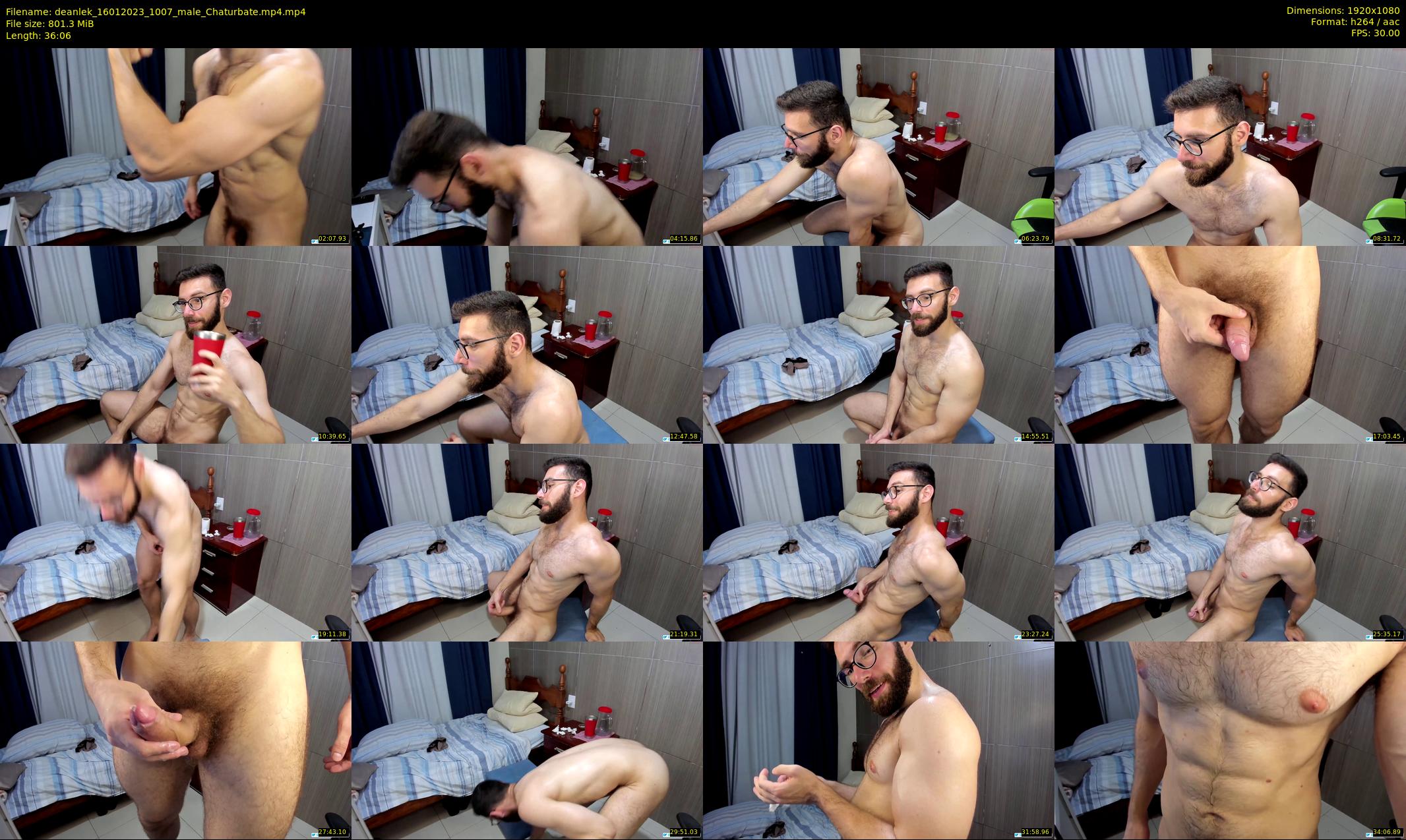 deanlek — 37 minute Chaturbate male cam show recording, 1080p, Jan 16, 2023