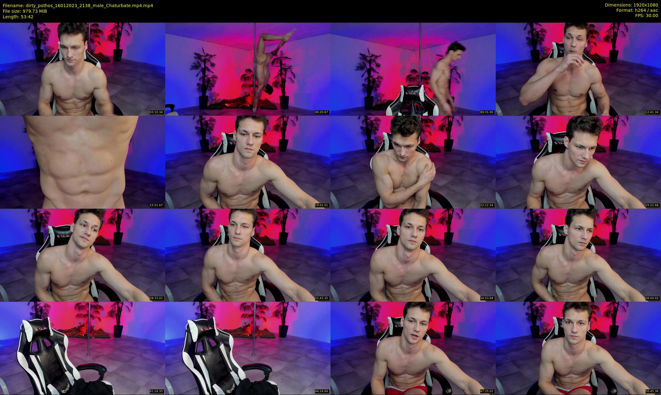 dirty_pothos — 54 minute Chaturbate male cam show recording, 1080p, Jan 16, 2023