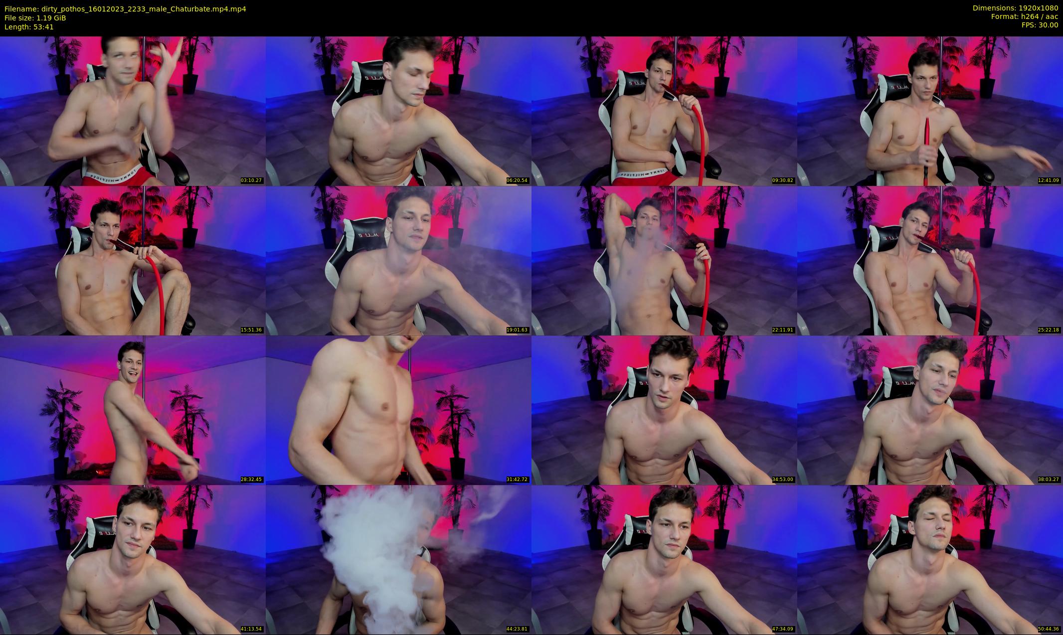 dirty_pothos — 54 minute Chaturbate male cam show recording, 1080p, Jan 16, 2023