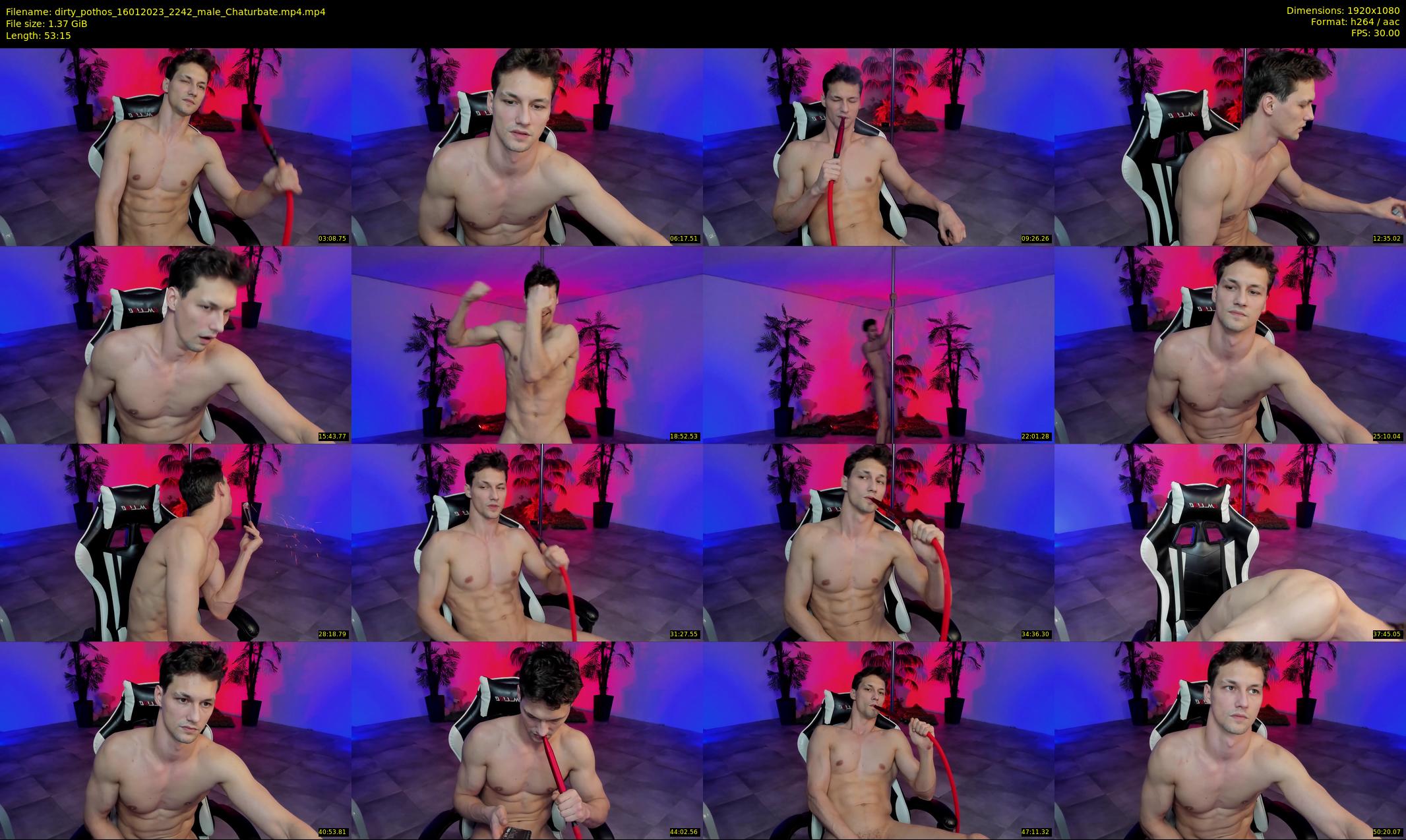dirty_pothos — 54 minute Chaturbate male cam show recording, 1080p, Jan 16, 2023