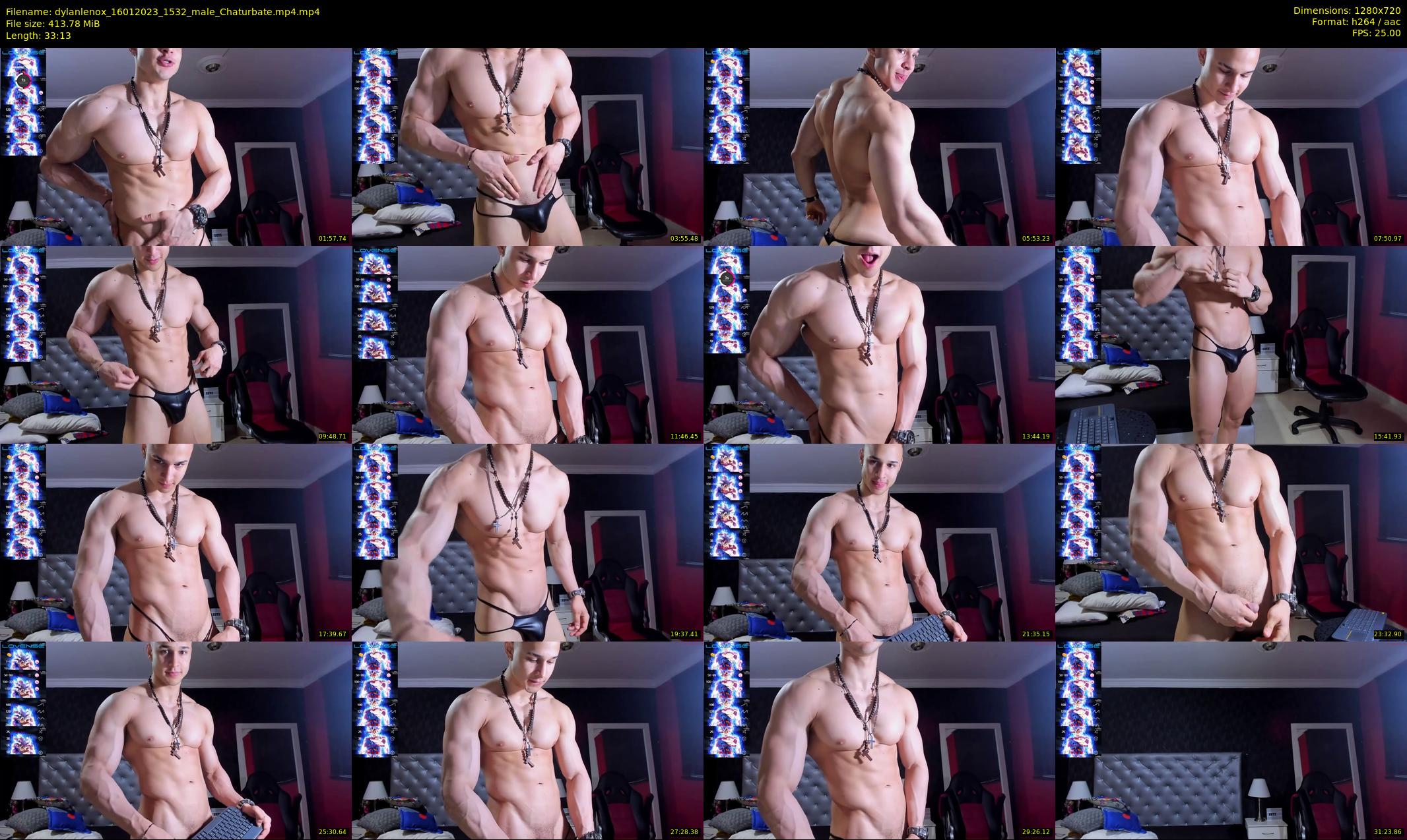 dylanlenox — 34 minute Chaturbate male cam show recording, 720p, Jan 16, 2023
