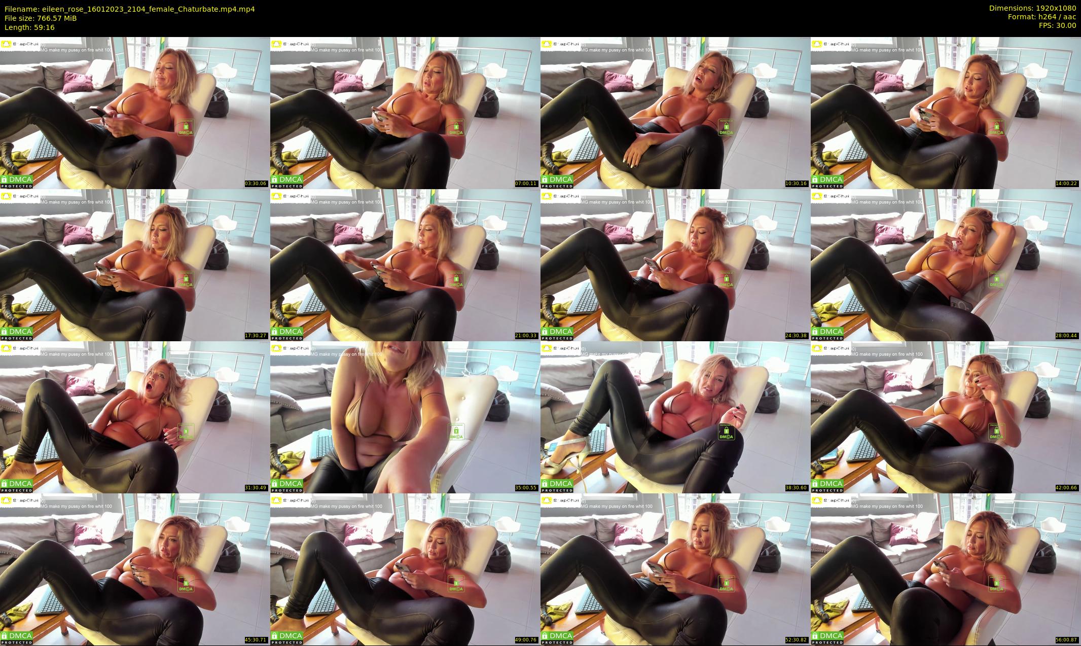 eileen_rose — 60 minute Chaturbate female cam show recording, 1080p, Jan 16, 2023