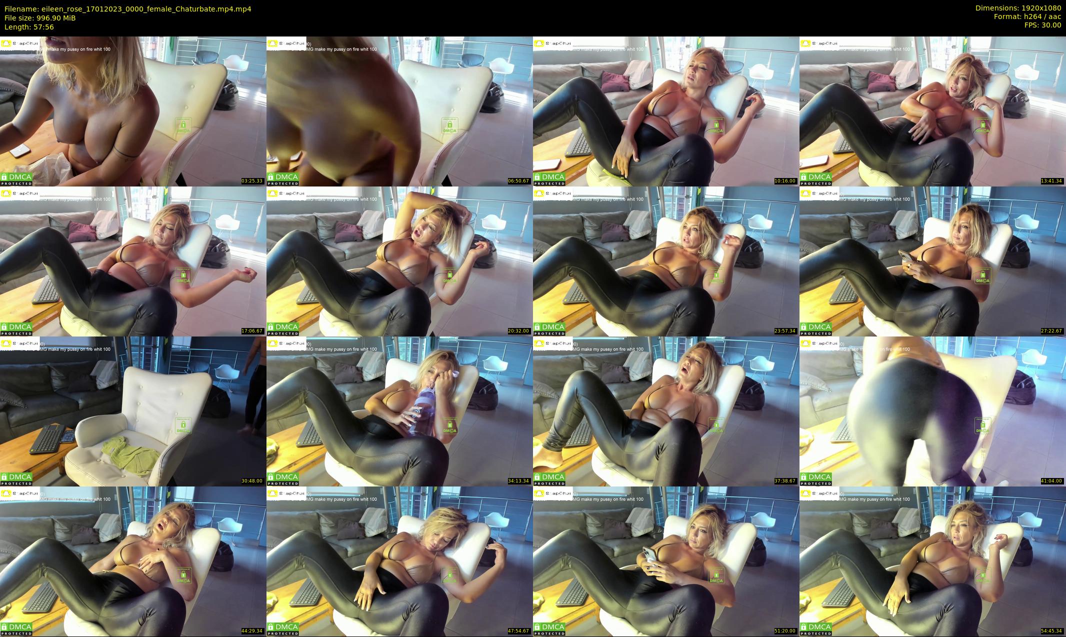 eileen_rose — 58 minute Chaturbate female cam show recording, 1080p, Jan 17, 2023