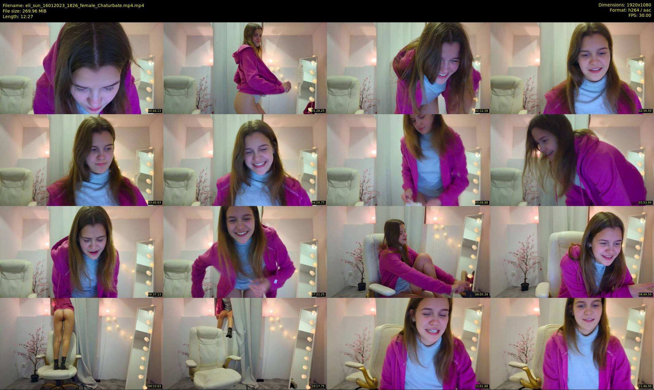 eli_sun — 13 minute Chaturbate female cam show recording, 1080p, Jan 16, 2023