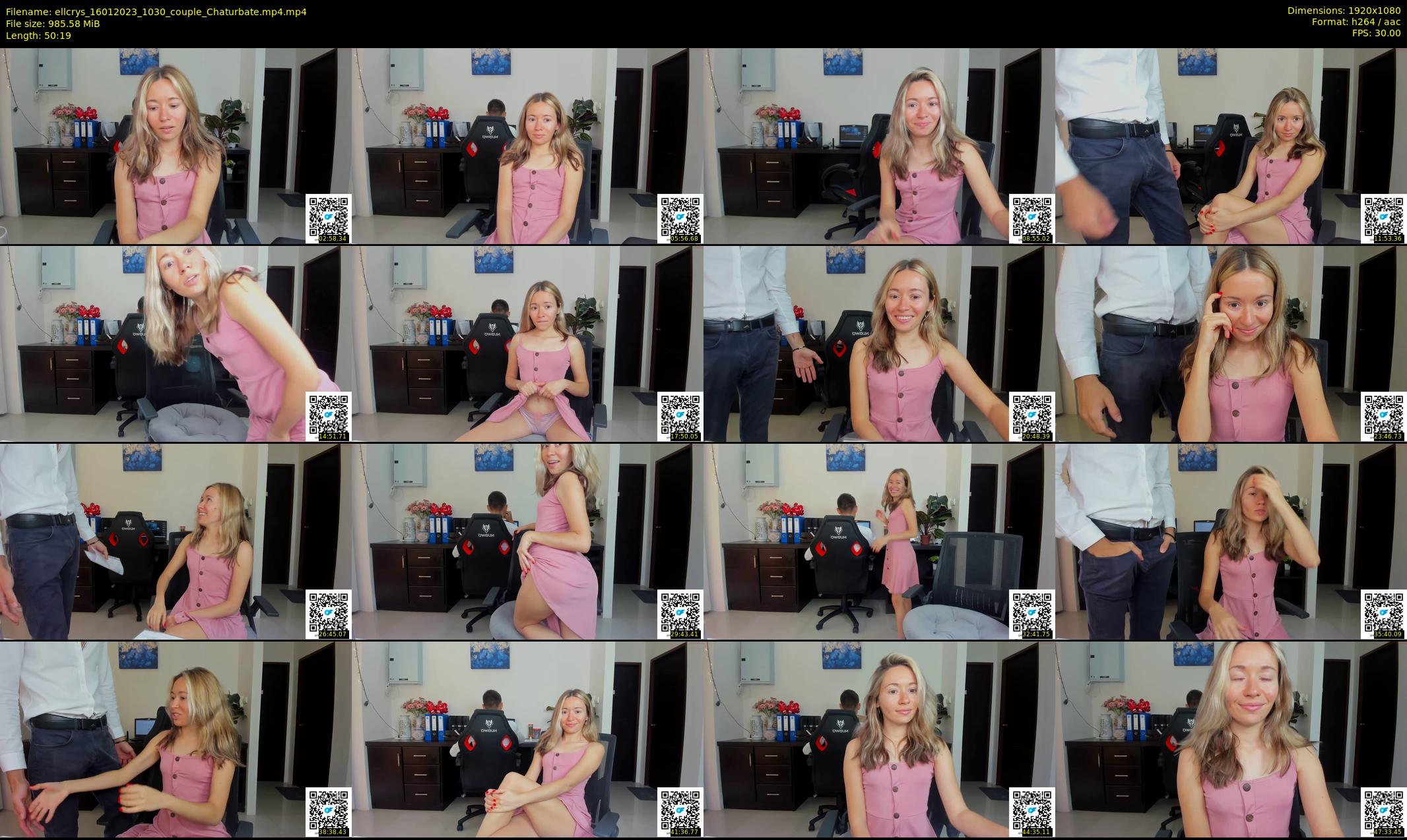 ellcrys — 51 minute Chaturbate couple cam show recording, 1080p, Jan 16, 2023