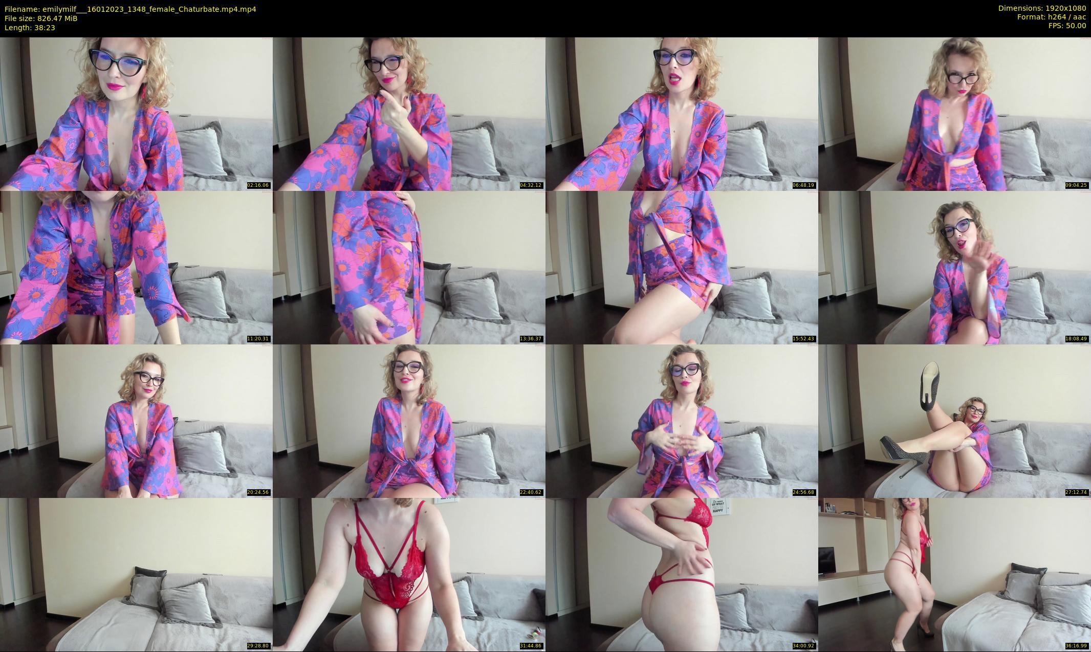 emilymilf__ — 39 minute Chaturbate female cam show recording, 1080p, Jan 16, 2023