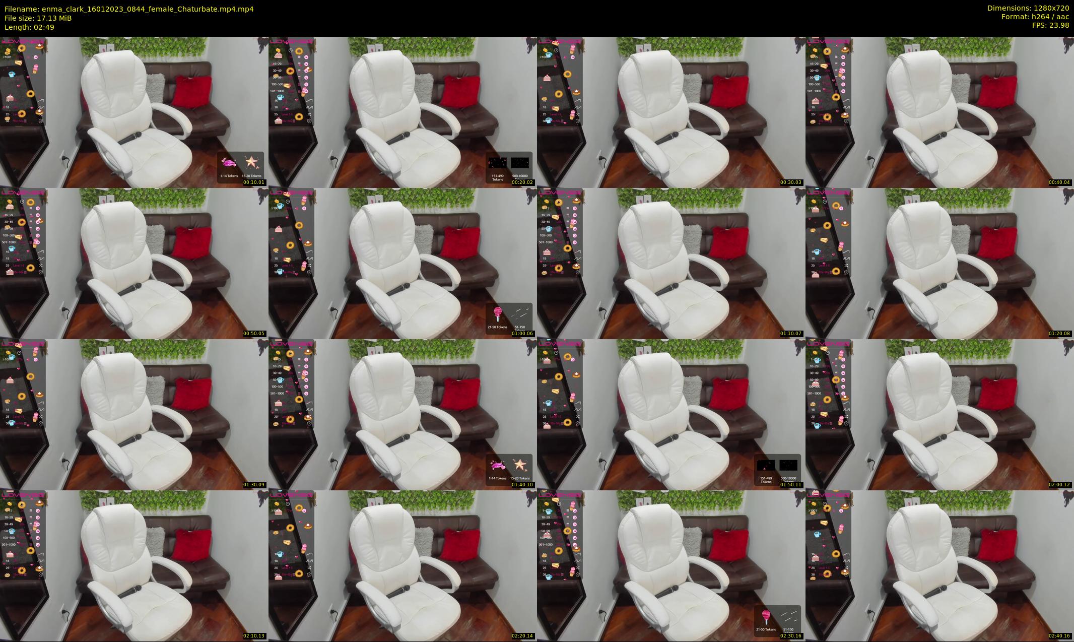 enma_clark — 3 minute Chaturbate female cam show recording, 720p, Jan 16, 2023