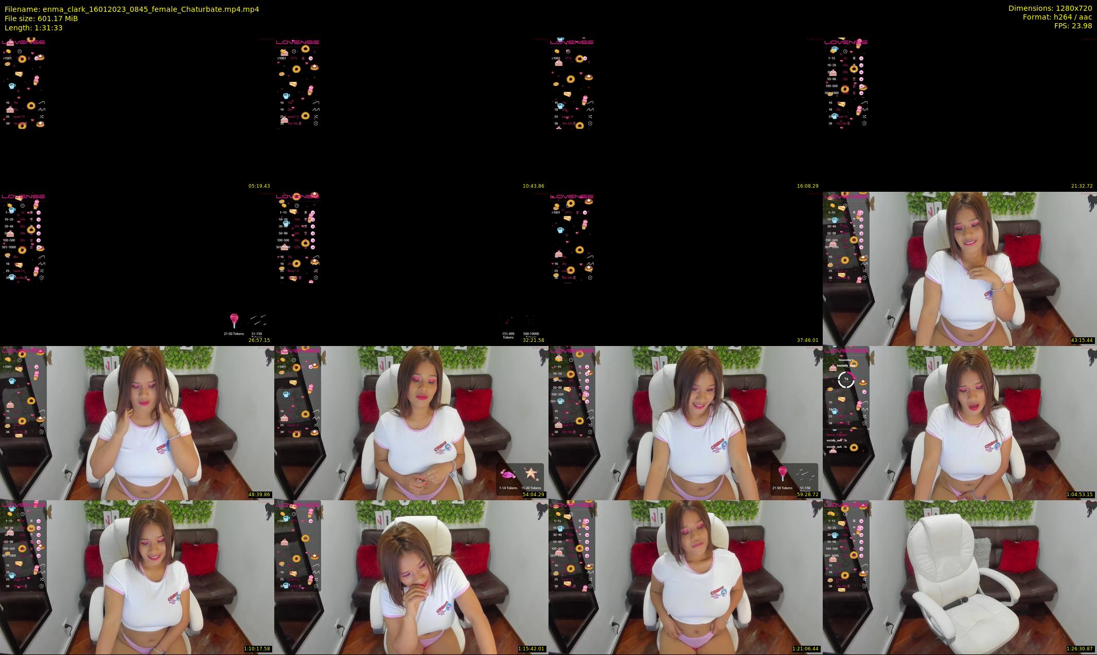 enma_clark — 92 minute Chaturbate female cam show recording, 720p, Jan 16, 2023