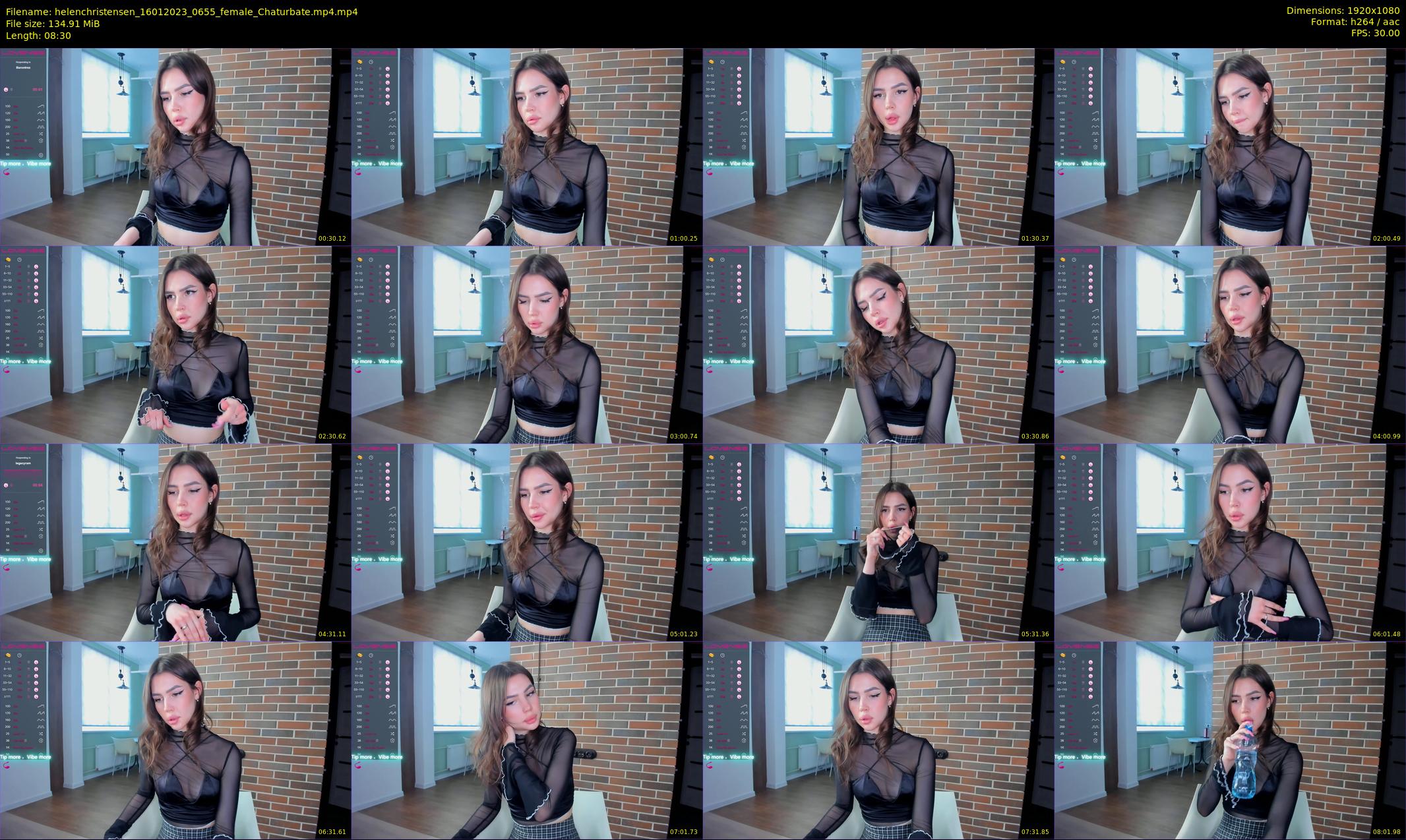 helenchristensen — 9 minute Chaturbate female cam show recording, 1080p, Jan 16, 2023