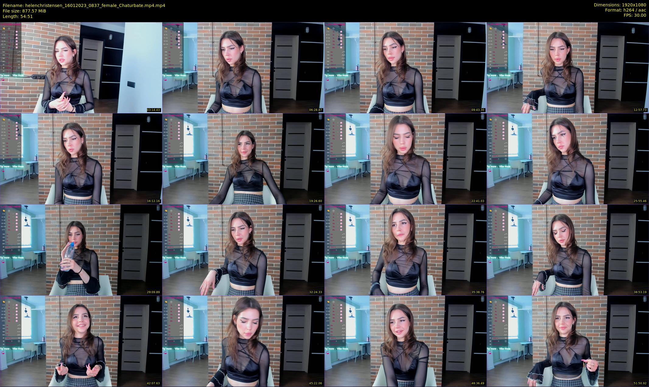 helenchristensen — 55 minute Chaturbate female cam show recording, 1080p, Jan 16, 2023