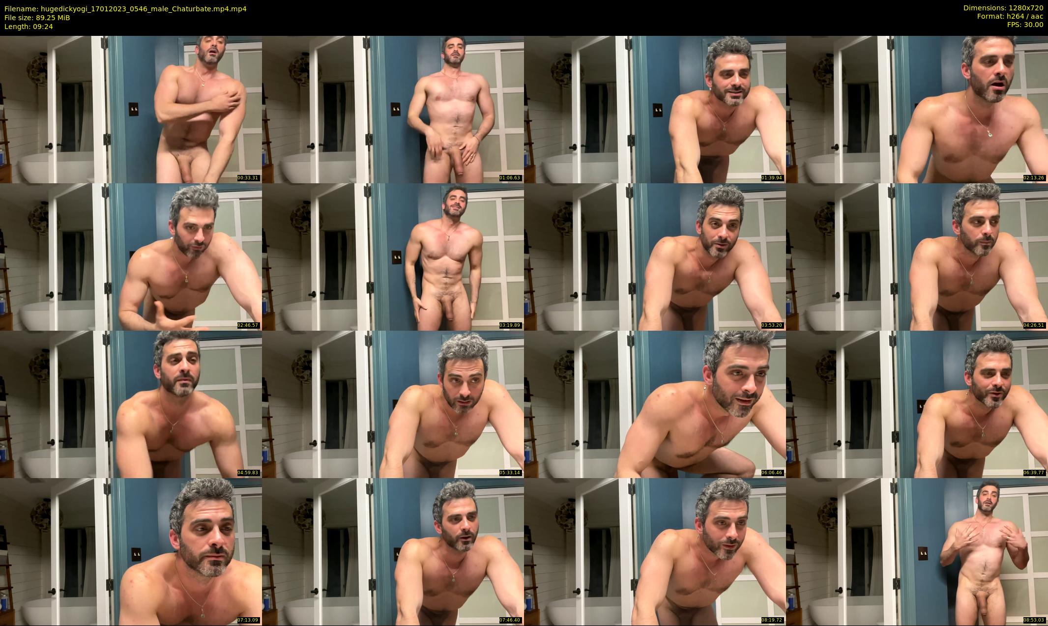 hugedickyogi — 10 minute Chaturbate male cam show recording, 720p, Jan 17, 2023