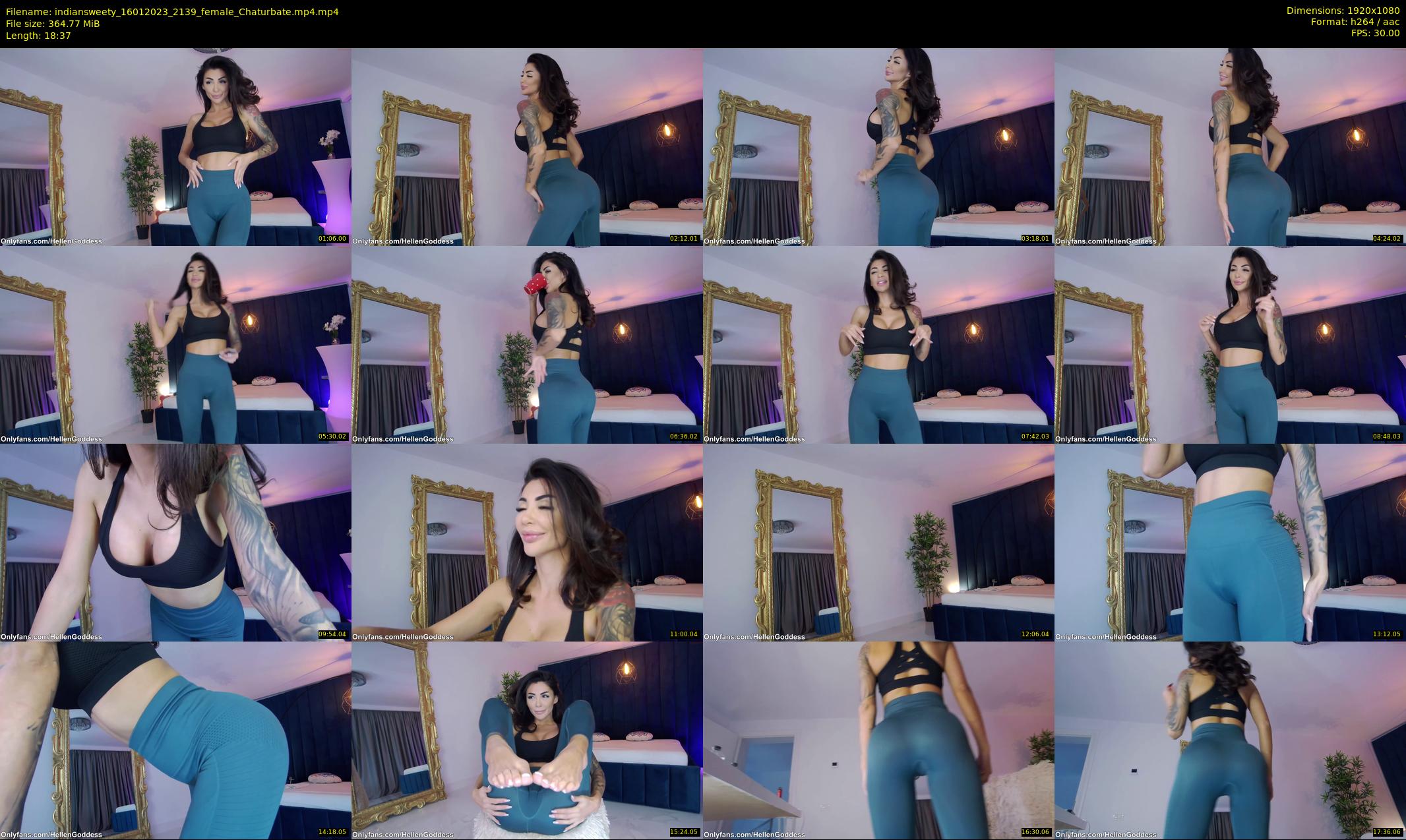 indiansweety — 19 minute Chaturbate female cam show recording, 1080p, Jan 16, 2023