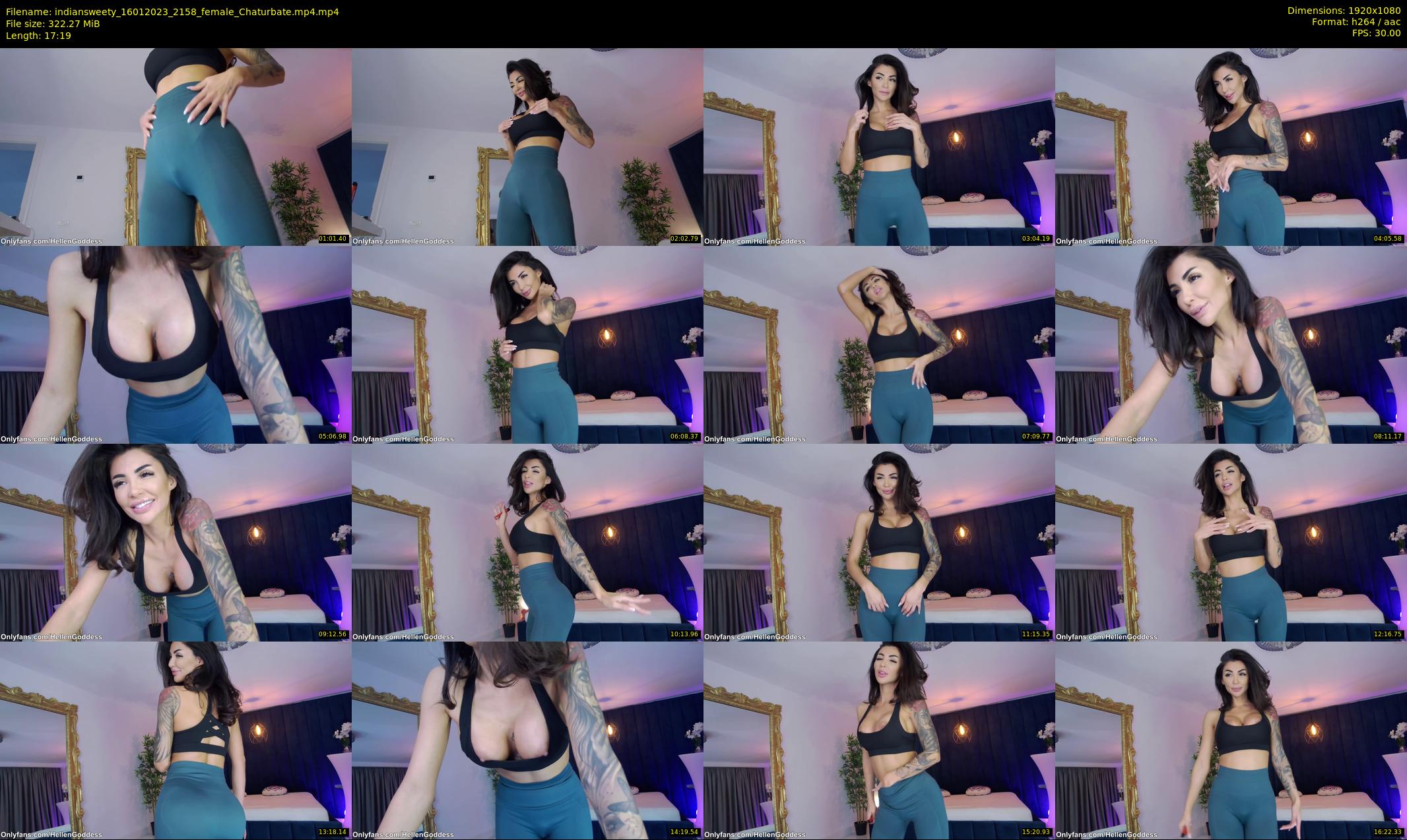 indiansweety — 18 minute Chaturbate female cam show recording, 1080p, Jan 16, 2023