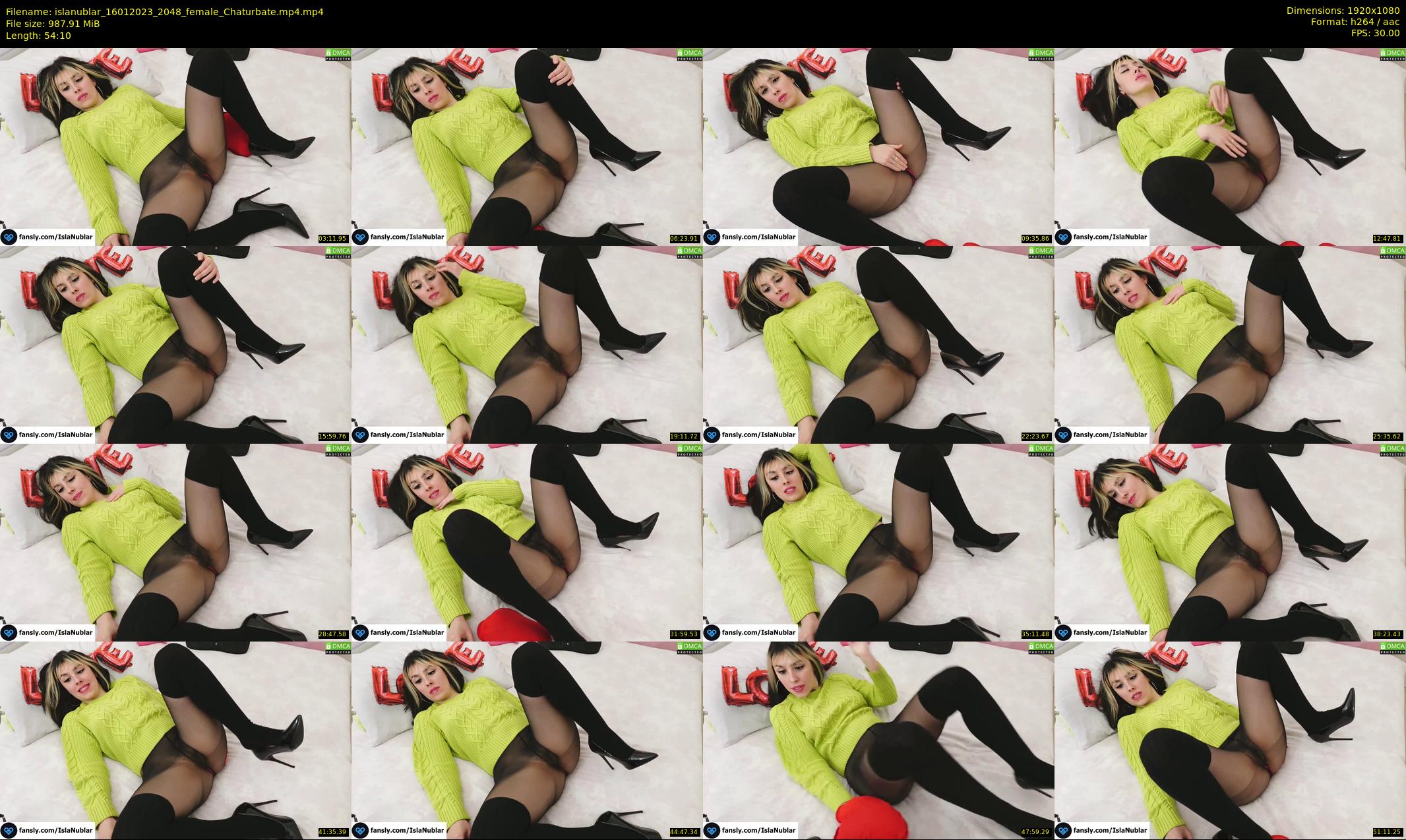 islanublar — 55 minute Chaturbate female cam show recording, 1080p, Jan 16, 2023