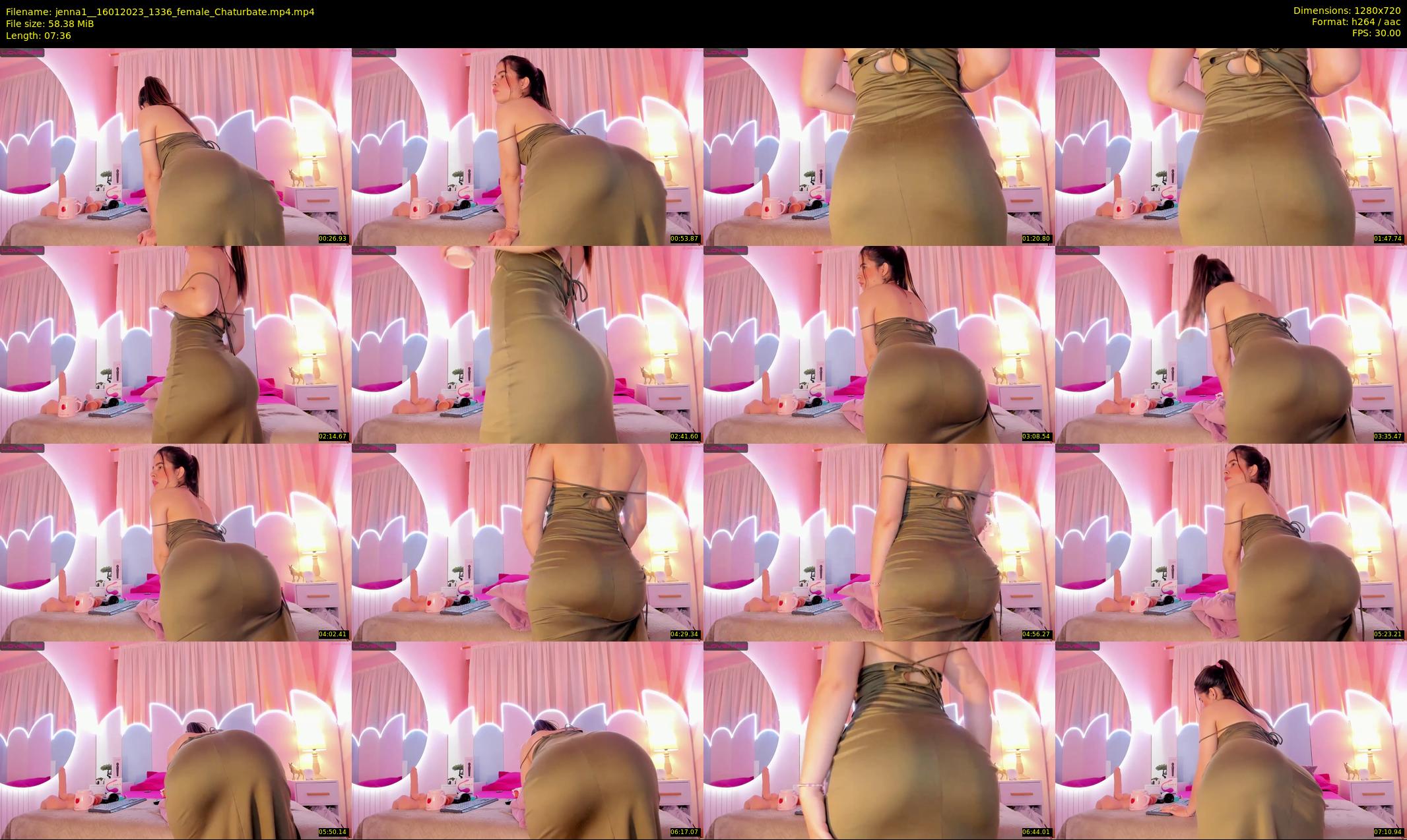 jenna1_ — 8 minute Chaturbate female cam show recording, 720p, Jan 16, 2023