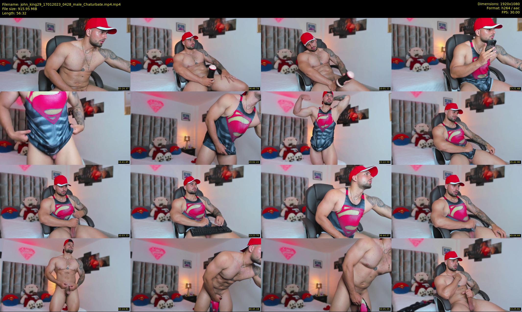john_king29 — 57 minute Chaturbate male cam show recording, 1080p, Jan 17, 2023