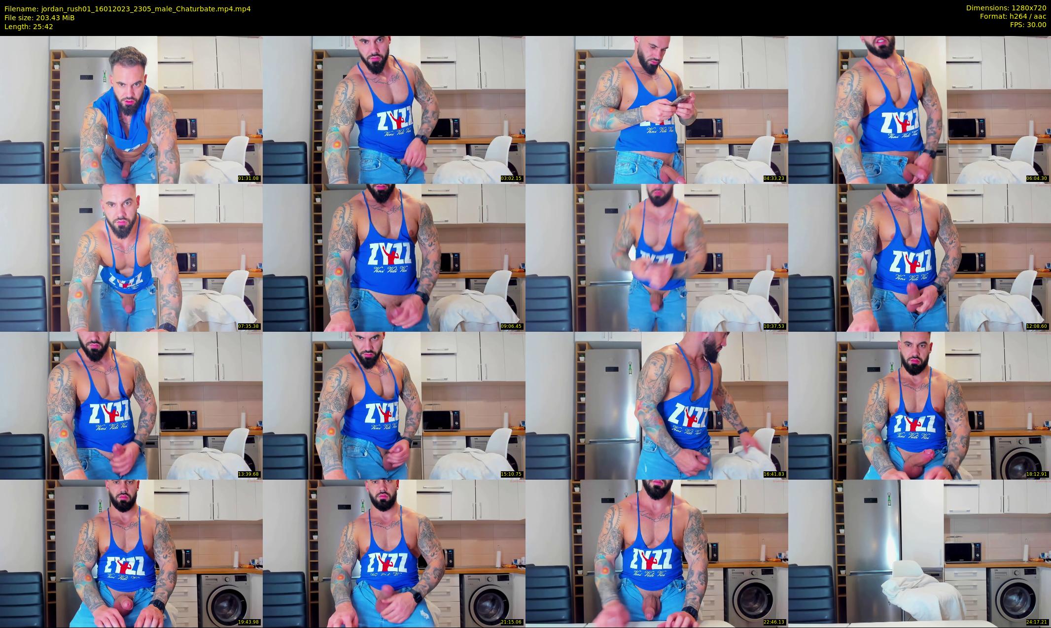 jordan_rush01 — 26 minute Chaturbate male cam show recording, 720p, Jan 16, 2023