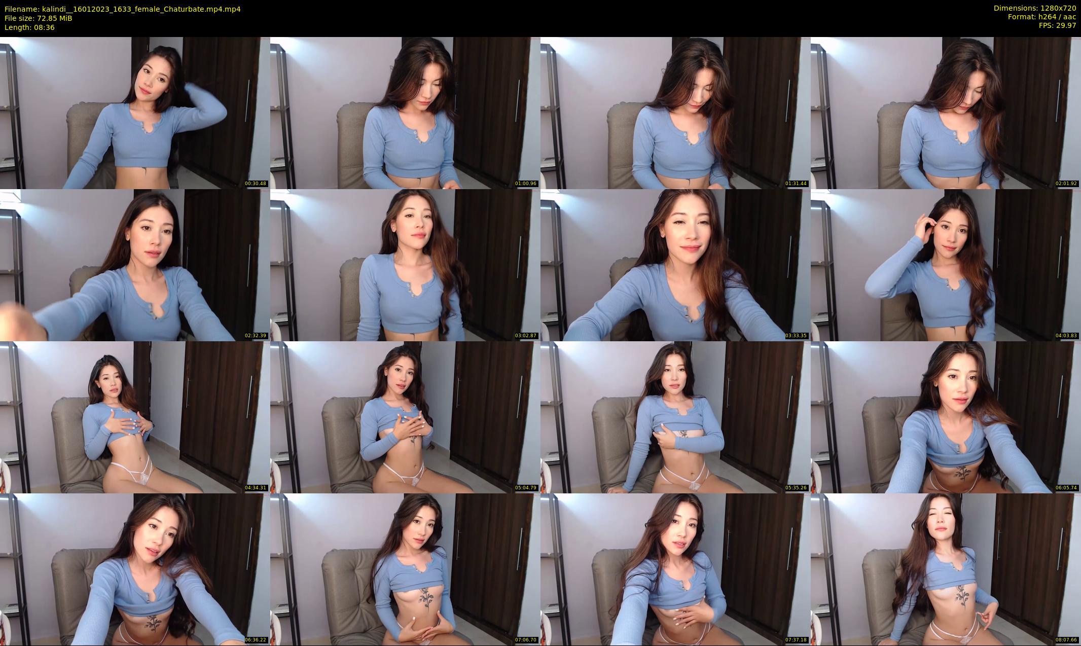 kalindi_ — 9 minute Chaturbate female cam show recording, 720p, Jan 16, 2023