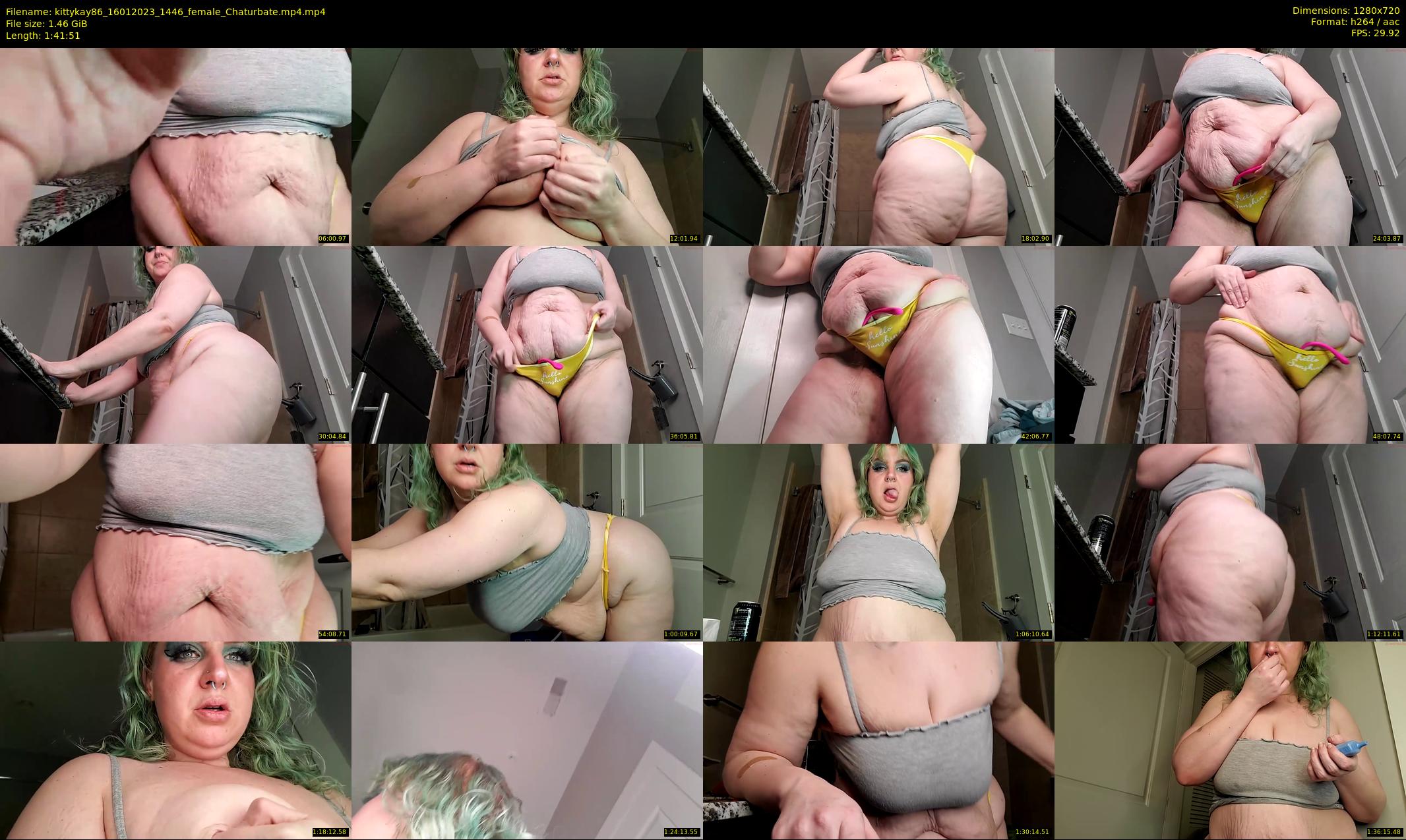 kittykay86 — 102 minute Chaturbate female cam show recording, 720p, Jan 16, 2023