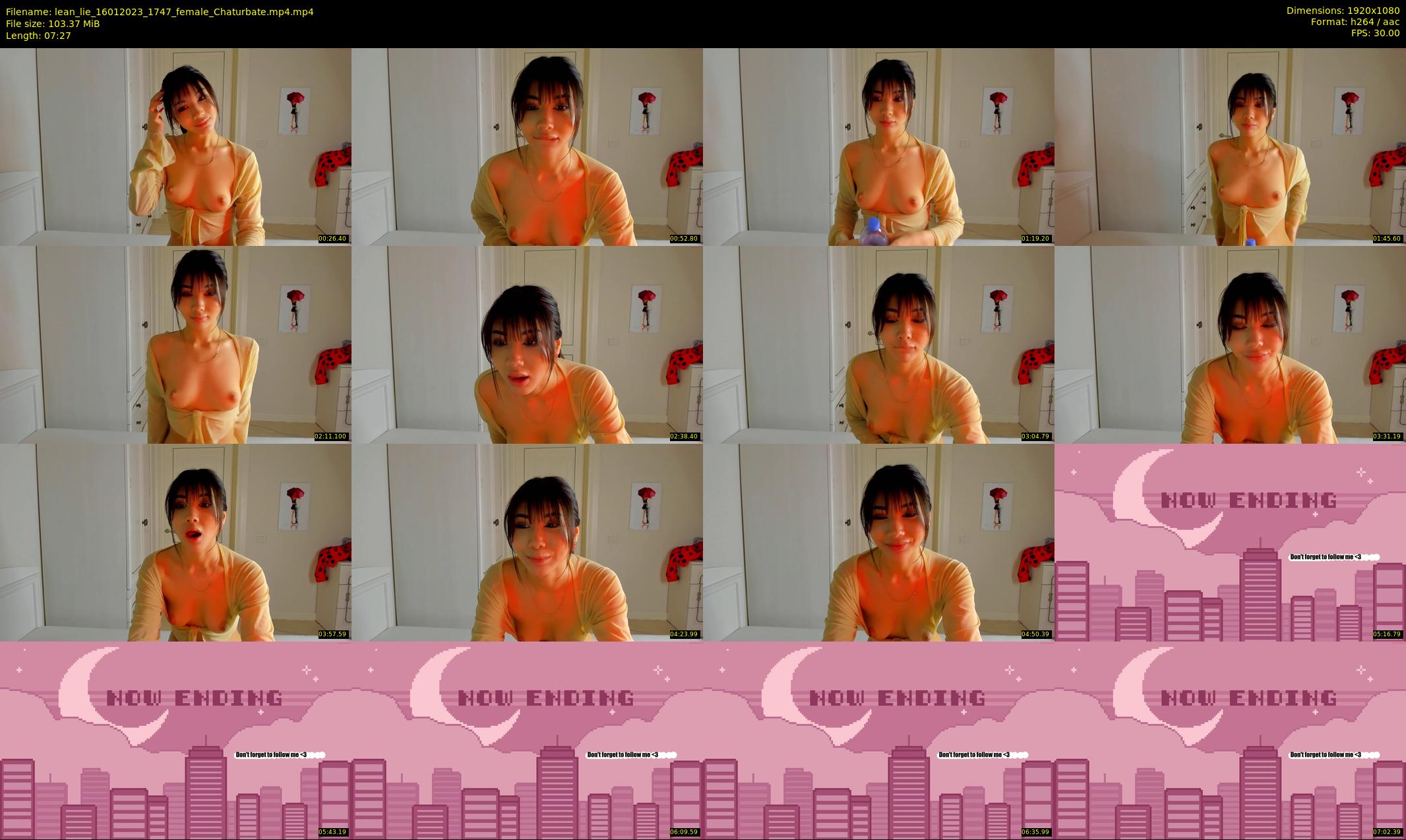 lean_lie — 8 minute Chaturbate female cam show recording, 1080p, Jan 16, 2023