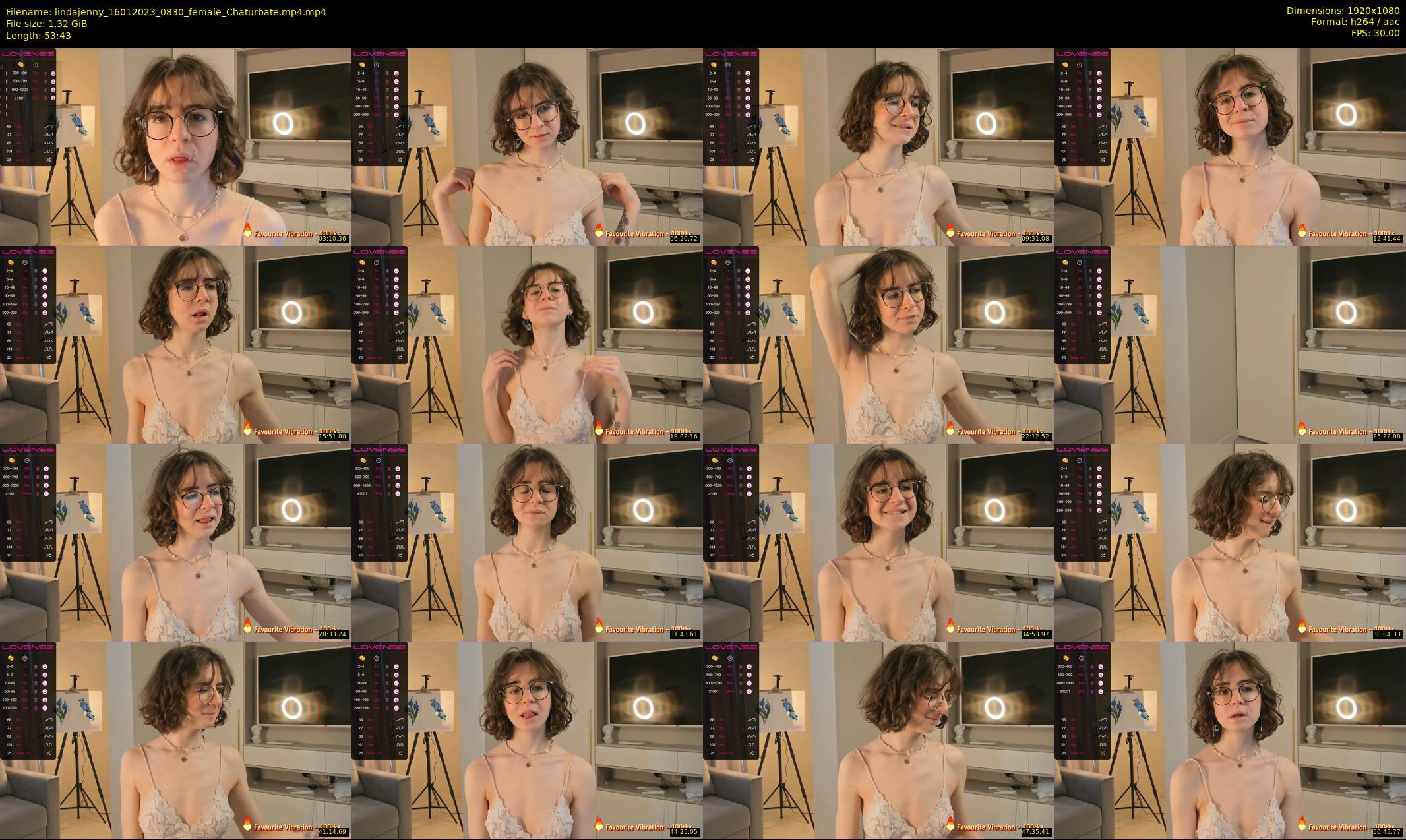 lindajenny — 54 minute Chaturbate couple cam show recording, 1080p, Jan 16, 2023