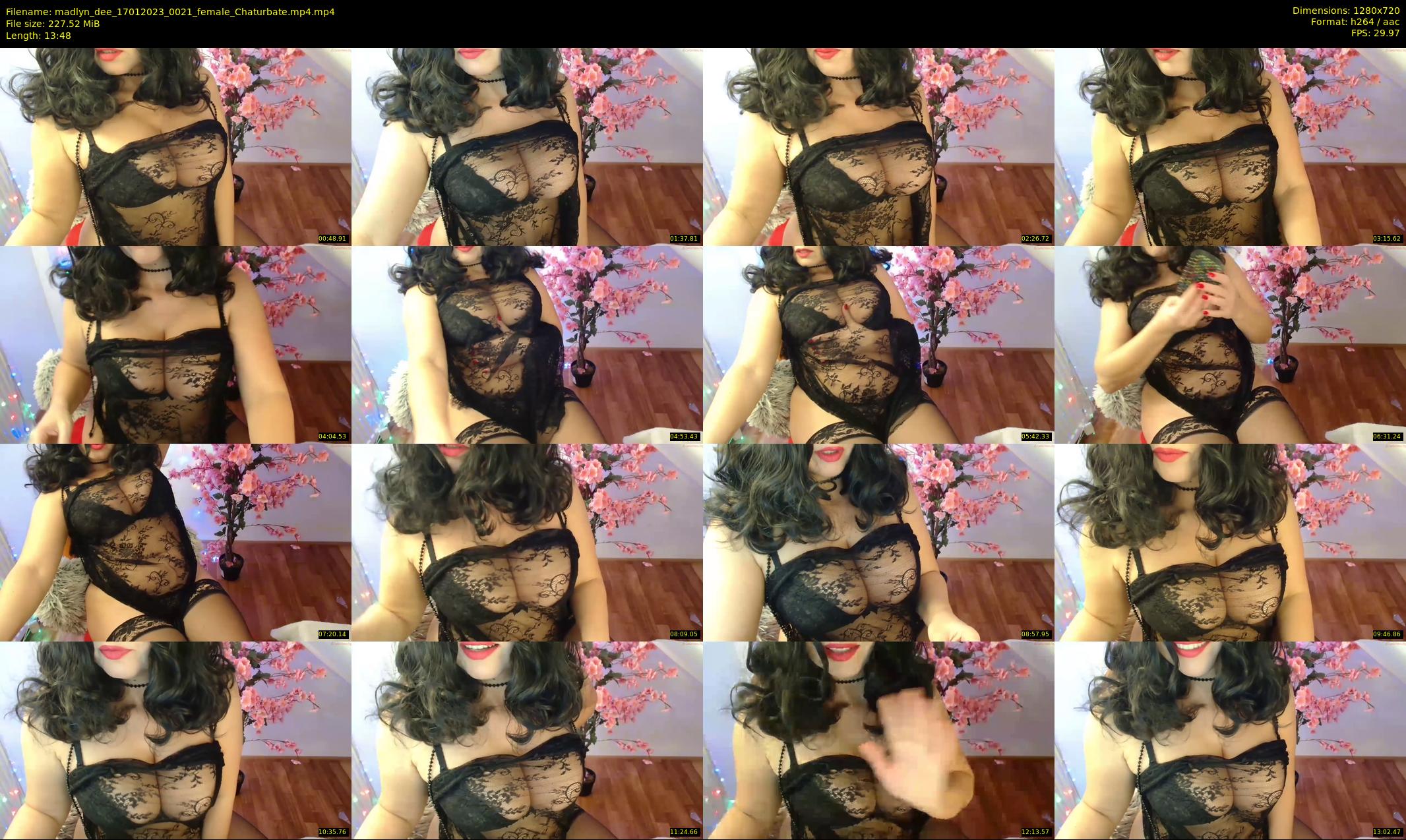 madlyn_dee — 14 minute Chaturbate female cam show recording, 720p, Jan 17, 2023