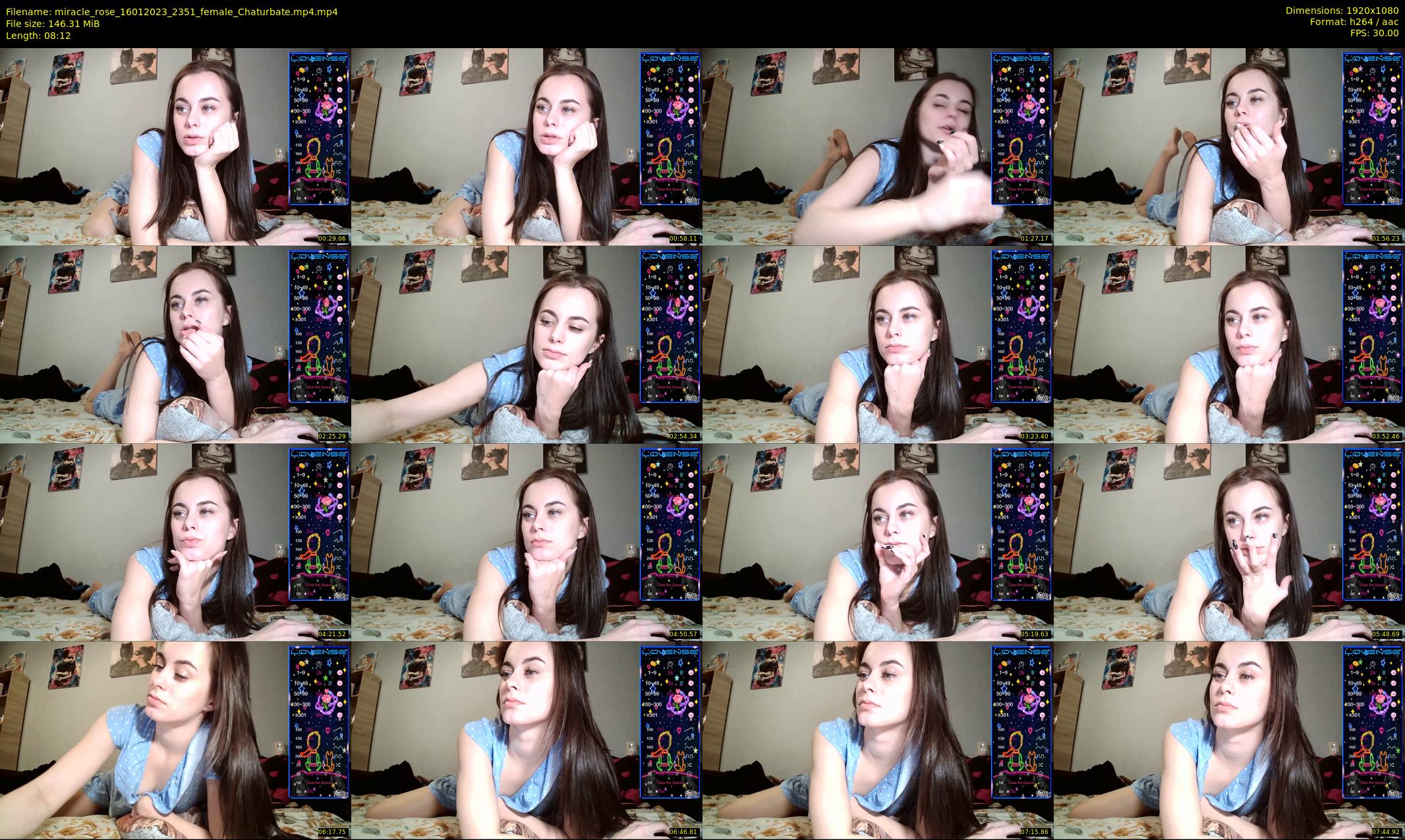 miracle_rose — 9 minute Chaturbate female cam show recording, 1080p, Jan 16, 2023