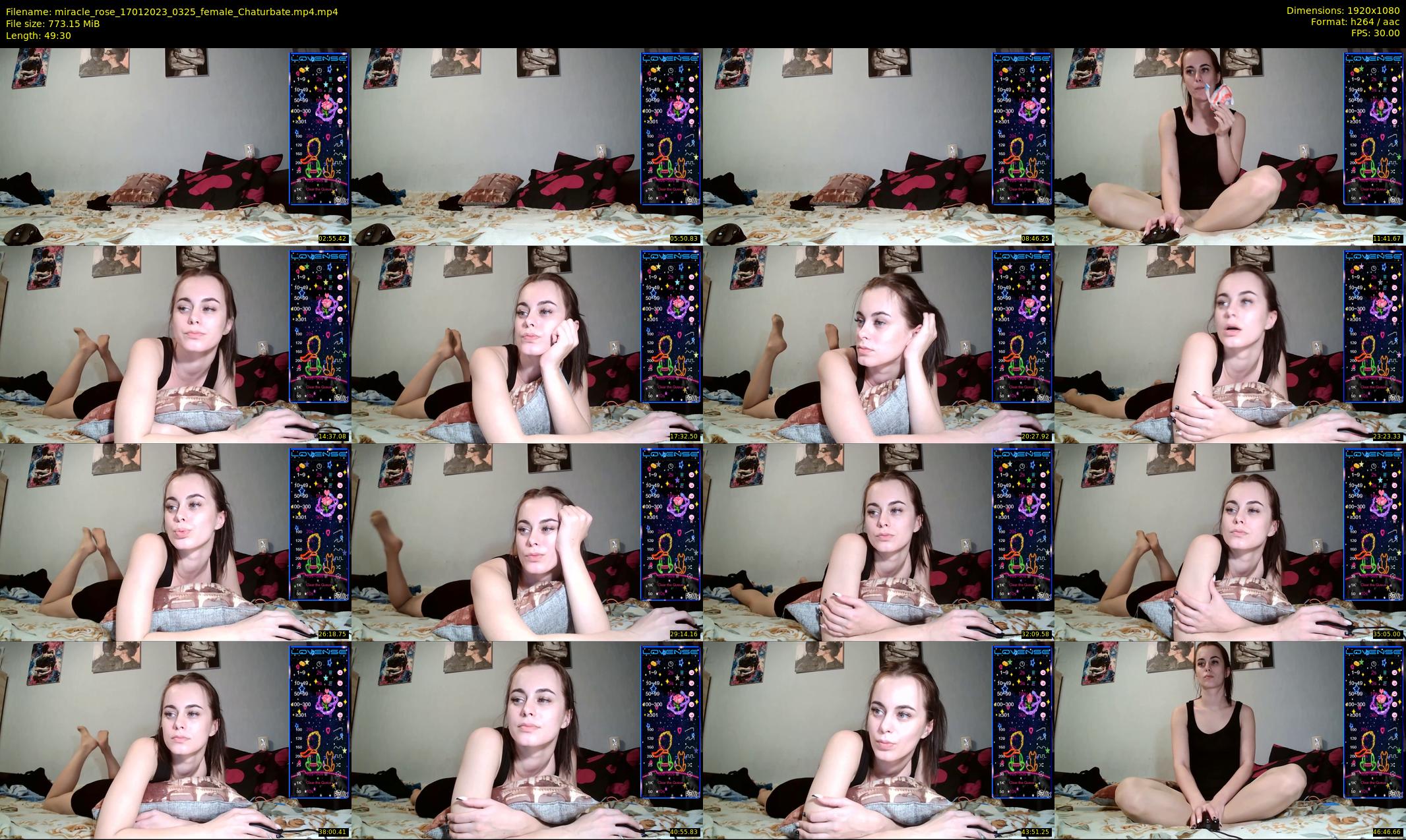 miracle_rose — 50 minute Chaturbate female cam show recording, 1080p, Jan 17, 2023
