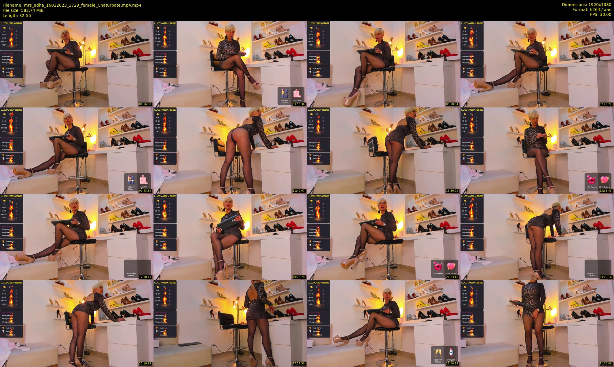 mrs_edha — 33 minute Chaturbate female cam show recording, 1080p, Jan 16, 2023