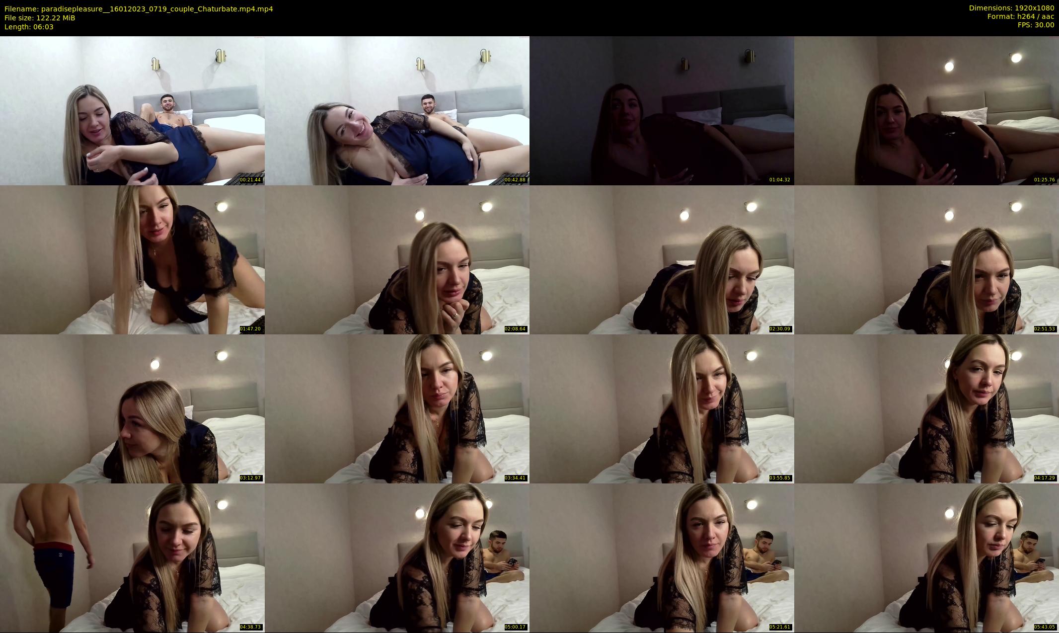 paradisepleasure_ — 7 minute Chaturbate couple cam show recording, 1080p, Jan 16, 2023