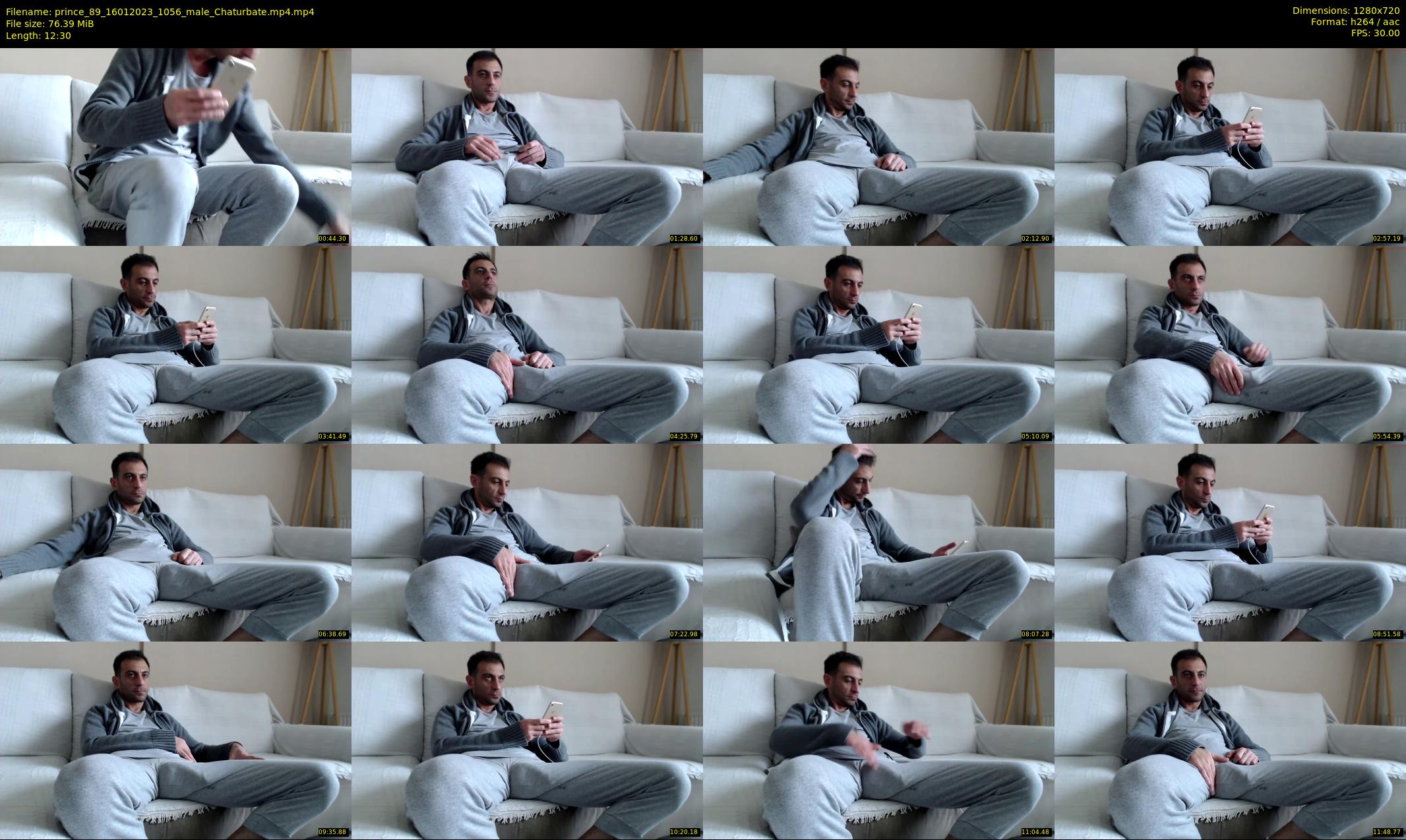 prince_89 — 13 minute Chaturbate male cam show recording, 720p, Jan 16, 2023
