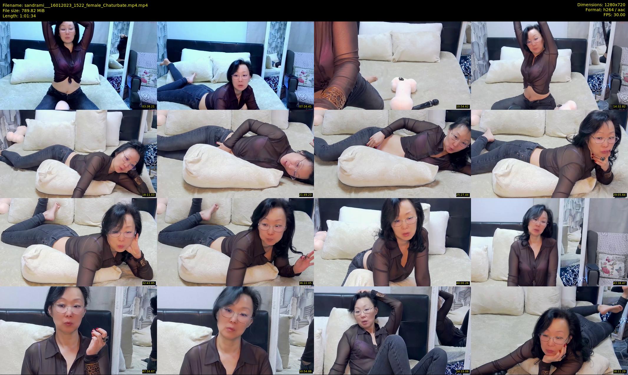sandrami__ — 62 minute Chaturbate female cam show recording, 720p, Jan 16, 2023