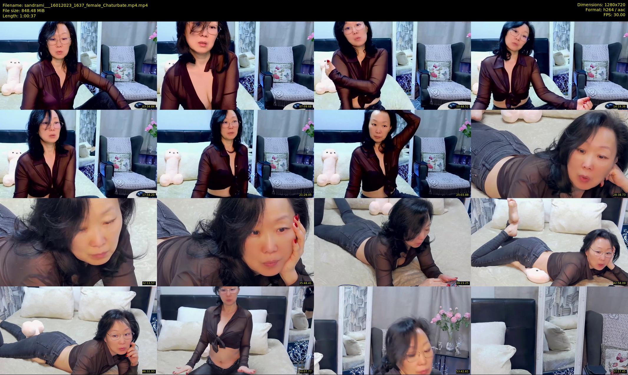sandrami__ — 61 minute Chaturbate female cam show recording, 720p, Jan 16, 2023