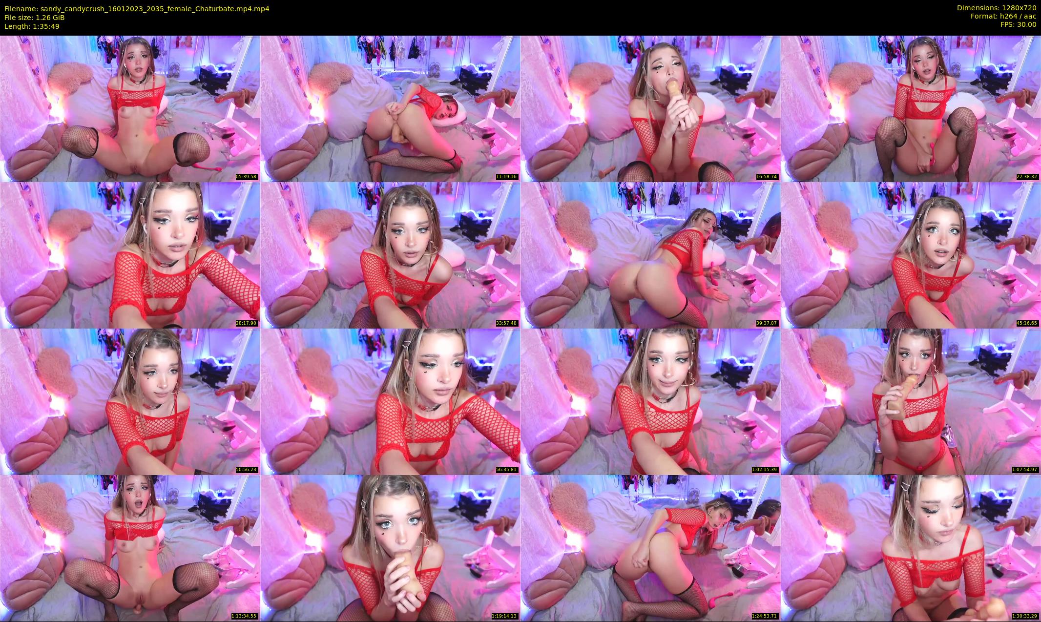 sandy_candycrush — 96 minute Chaturbate female cam show recording, 720p, Jan 16, 2023