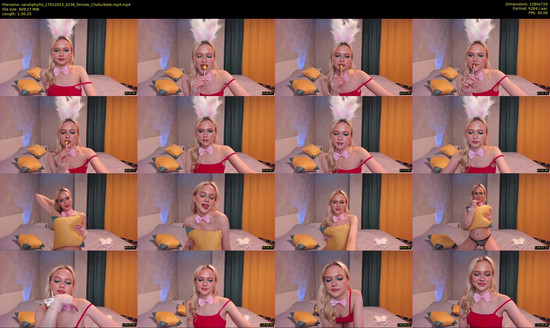 sarahphyllis — 91 minute Chaturbate female cam show recording, 720p, Jan 17, 2023