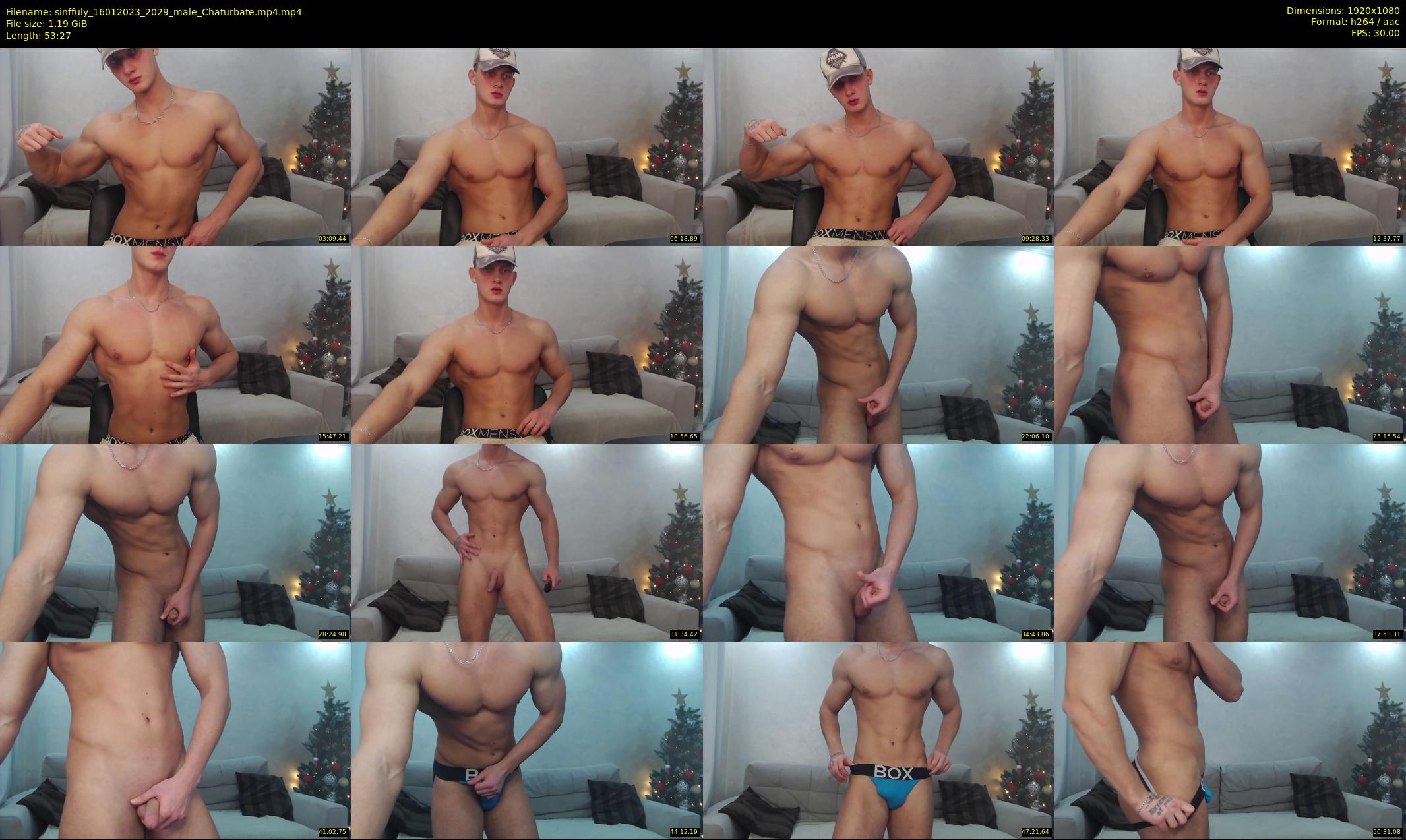 sinffuly — 54 minute Chaturbate male cam show recording, 1080p, Jan 16, 2023