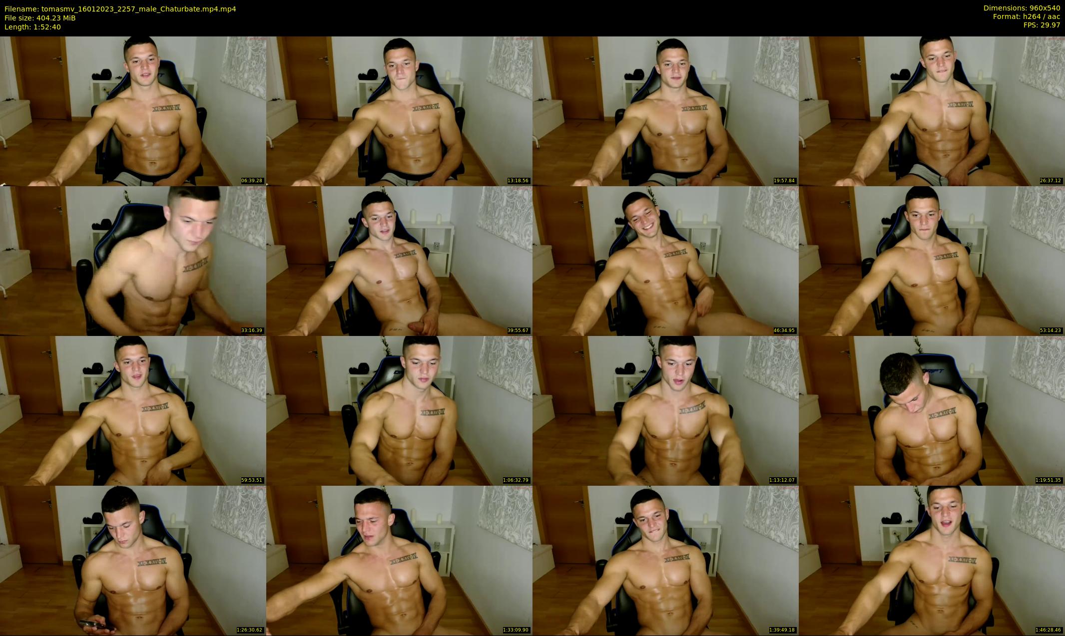 tomasmv — 113 minute Chaturbate male cam show recording, 480p, Jan 16, 2023