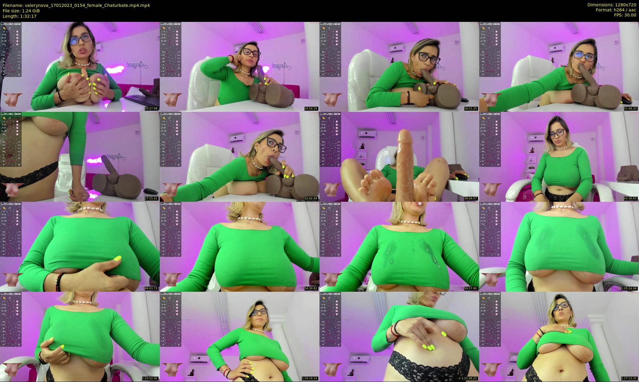 valerynova — 93 minute Chaturbate female cam show recording, 720p, Jan 17, 2023