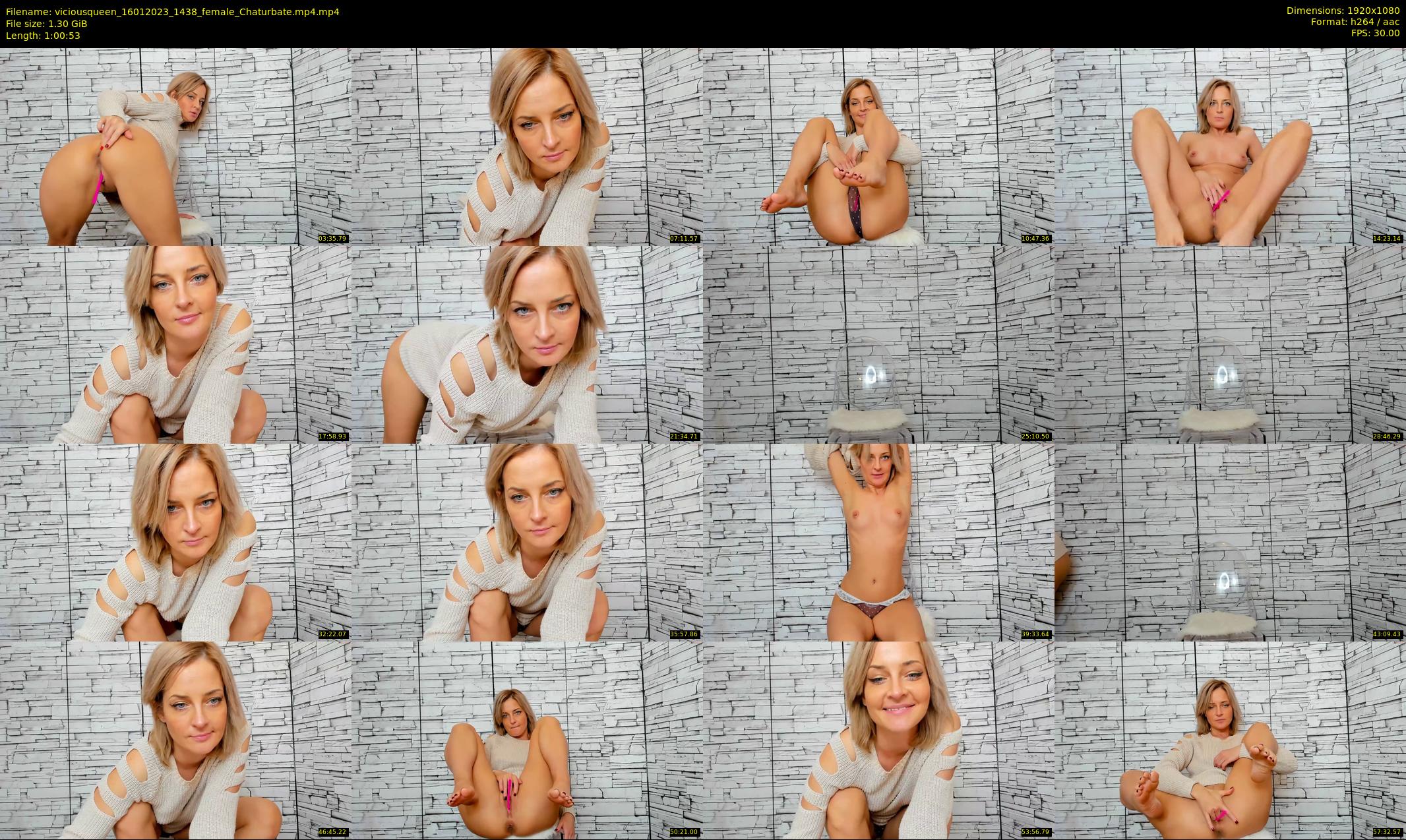 viciousqueen — 61 minute Chaturbate female cam show recording, 1080p, Jan 16, 2023