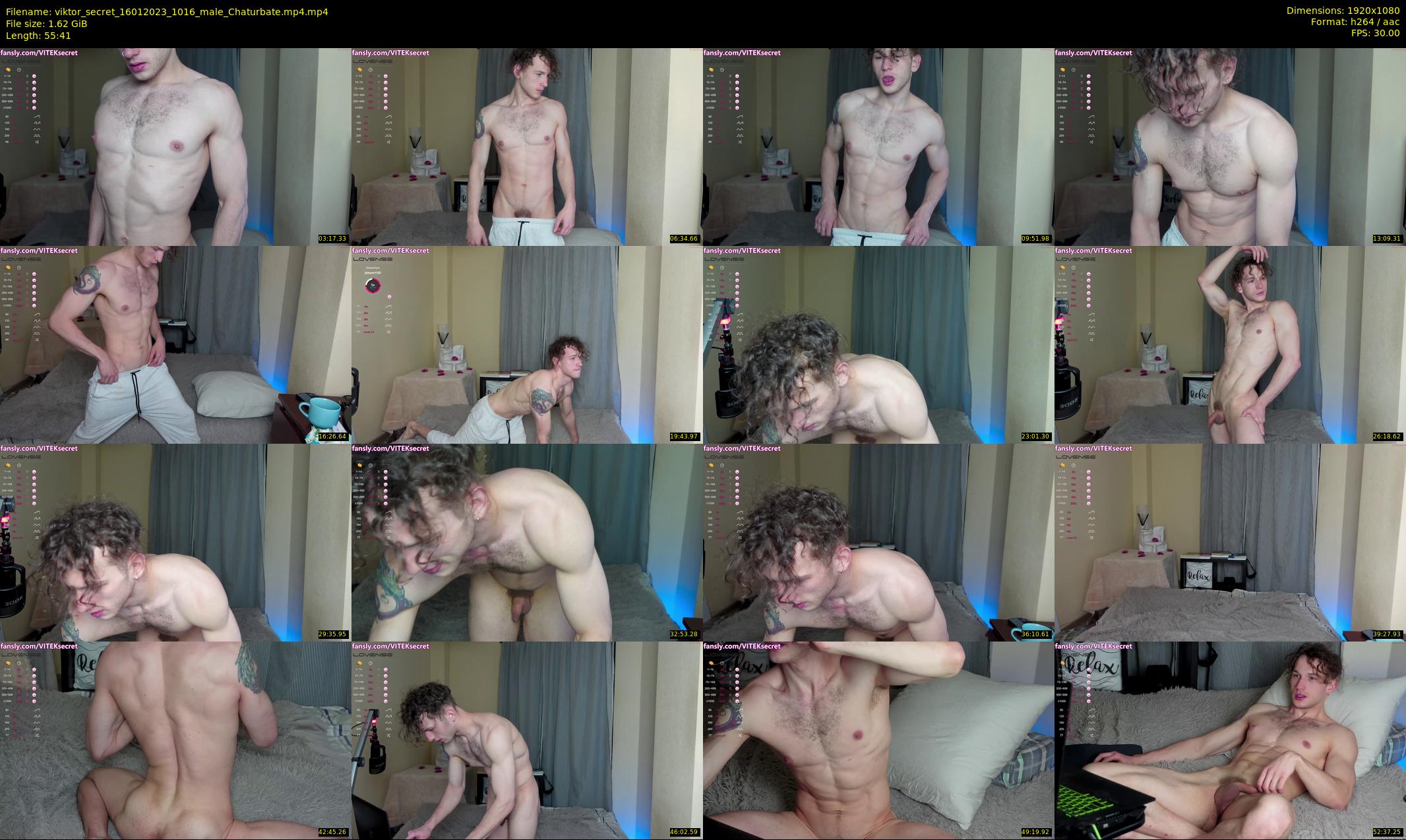 viktor_secret — 56 minute Chaturbate male cam show recording, 1080p, Jan 16, 2023