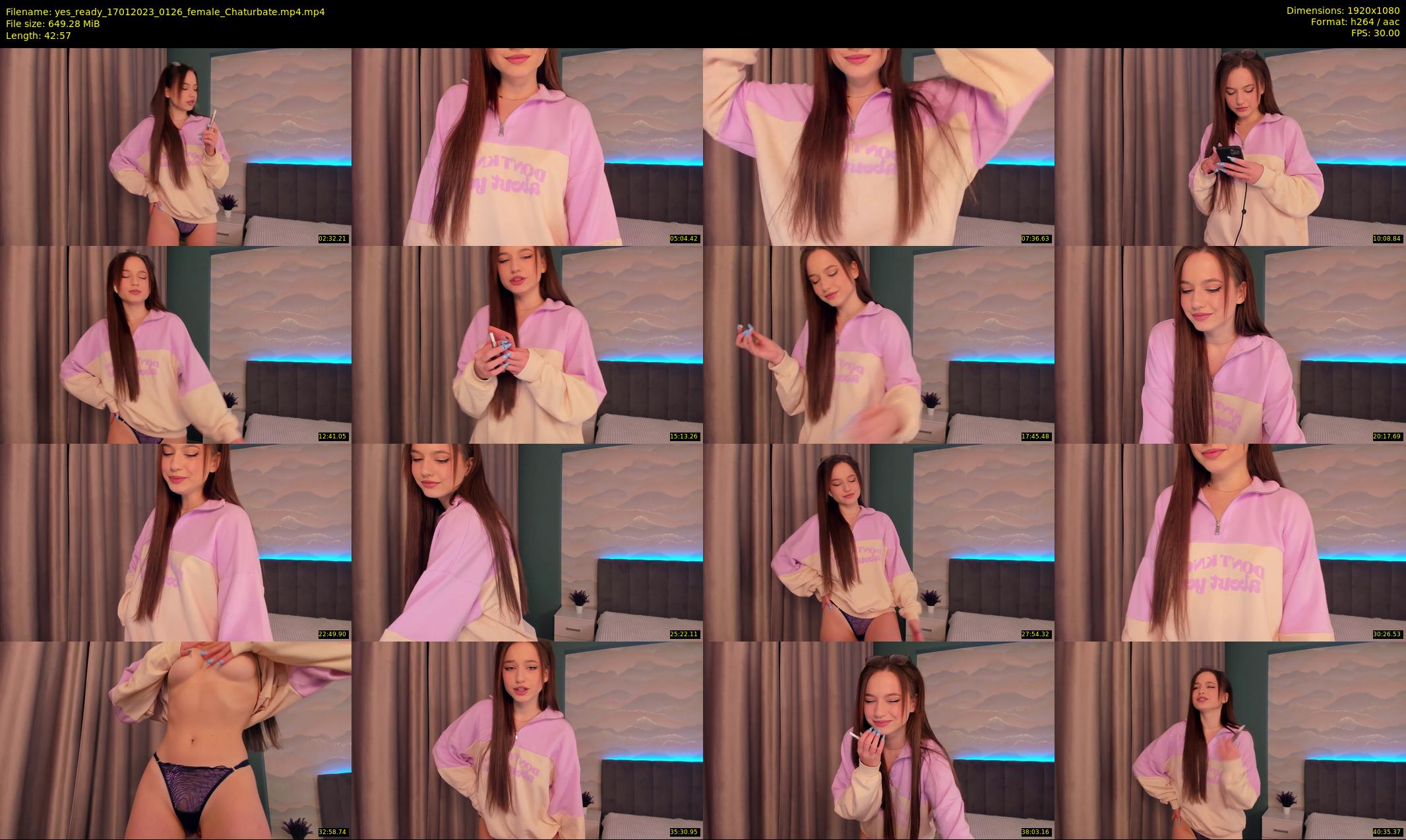 yes_ready — 43 minute Chaturbate female cam show recording, 1080p, Jan 17, 2023