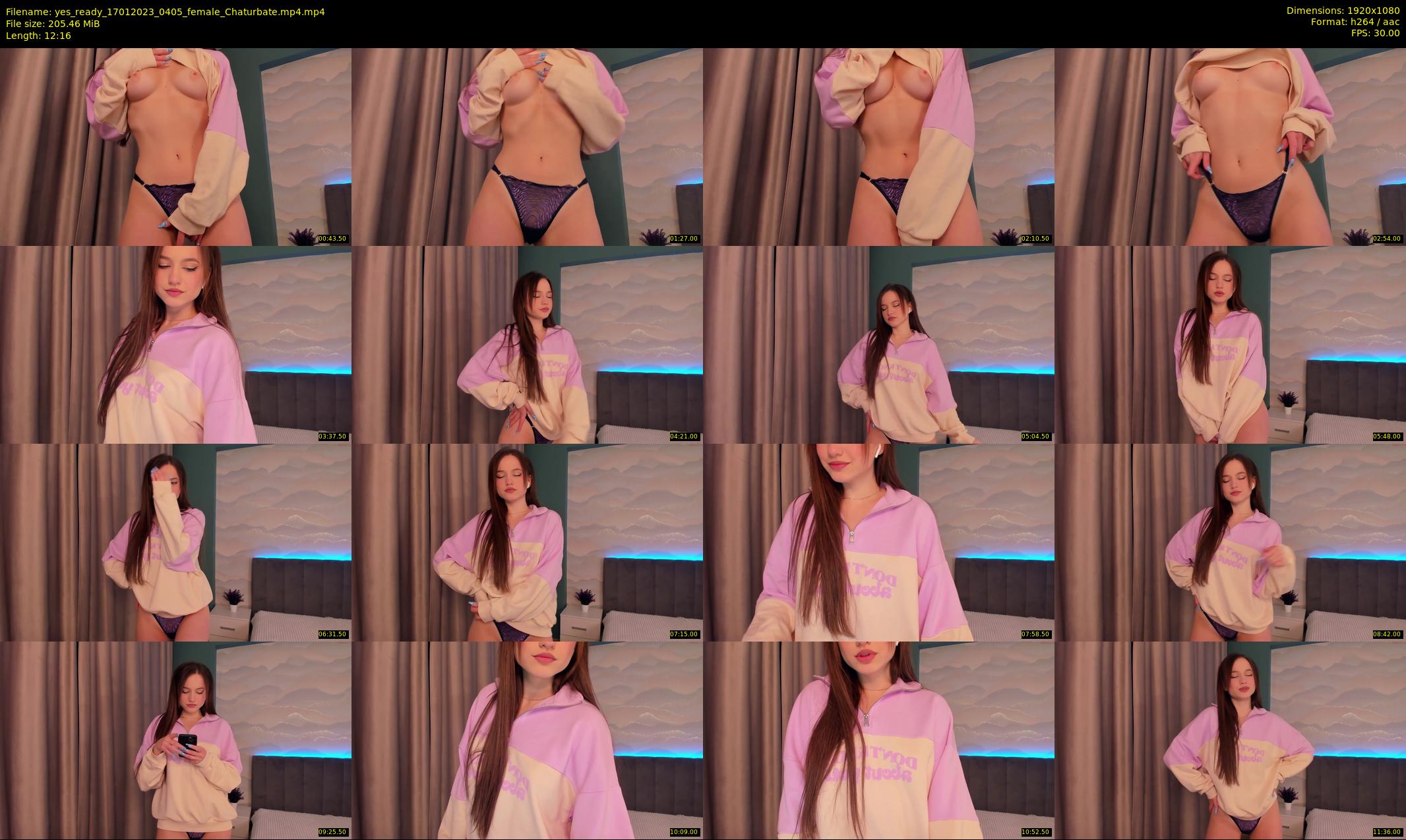 yes_ready — 13 minute Chaturbate female cam show recording, 1080p, Jan 17, 2023