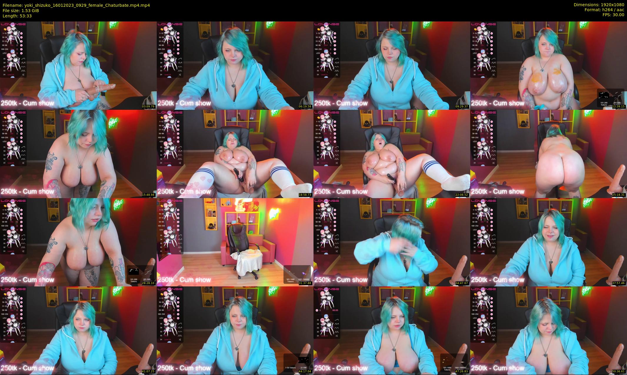 yoki_shizuko — 54 minute Chaturbate female cam show recording, 1080p, Jan 16, 2023