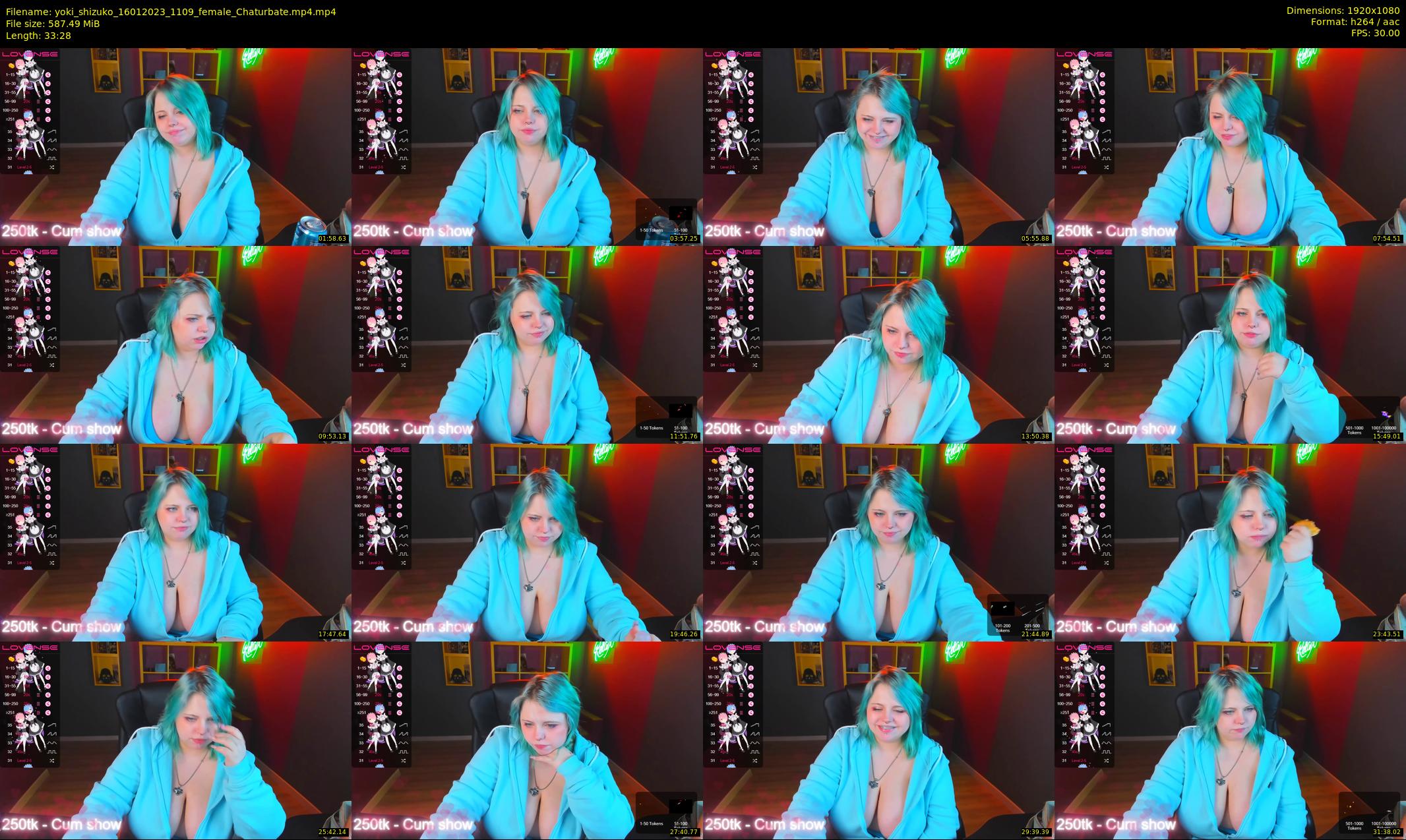 yoki_shizuko — 34 minute Chaturbate female cam show recording, 1080p, Jan 16, 2023