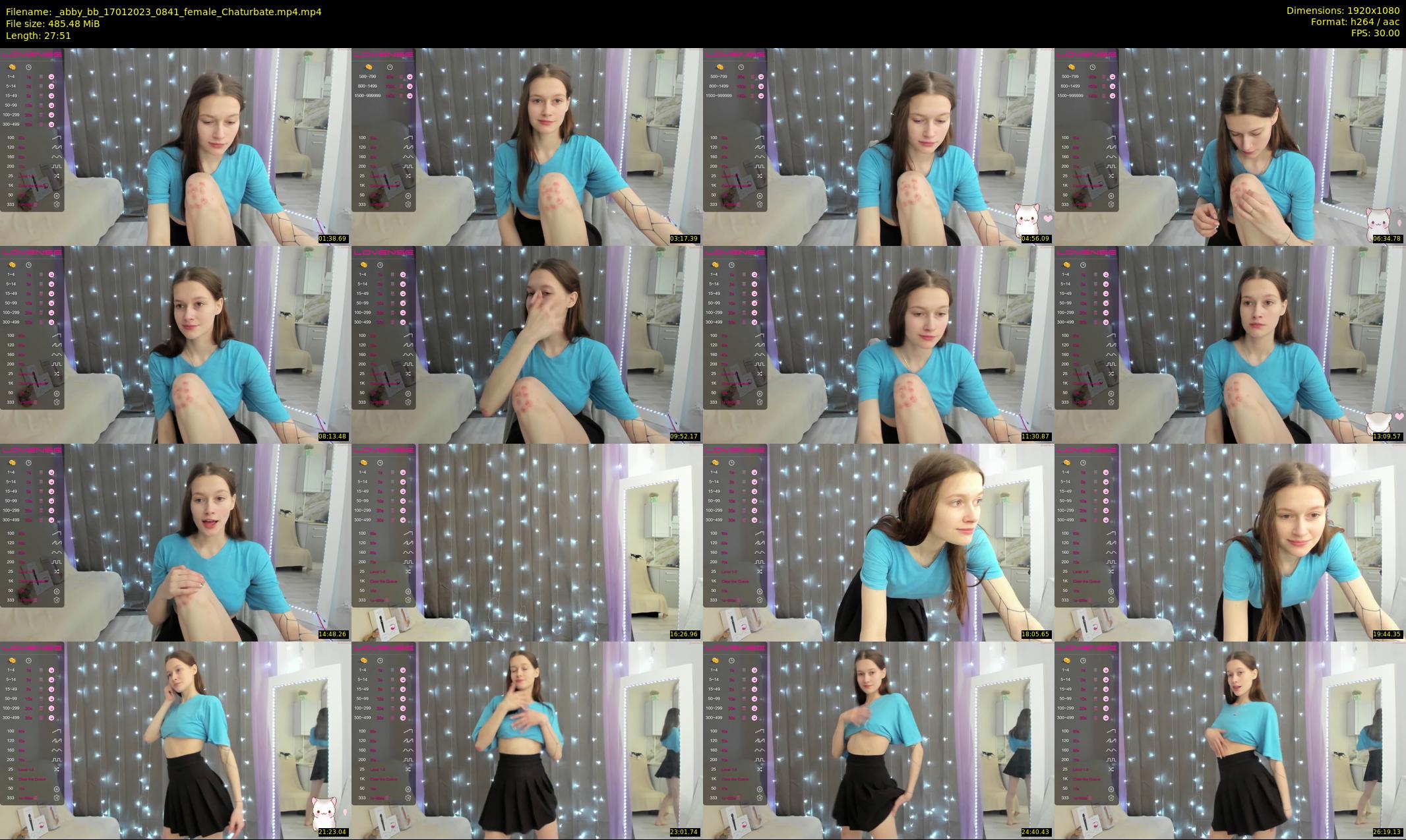 _abby_bb — 28 minute Chaturbate female cam show recording, 1080p, Jan 17, 2023