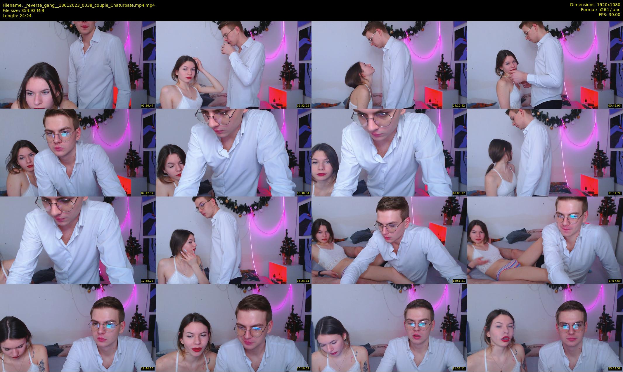 _reverse_gang_ — 25 minute Chaturbate couple cam show recording, 1080p, Jan 18, 2023